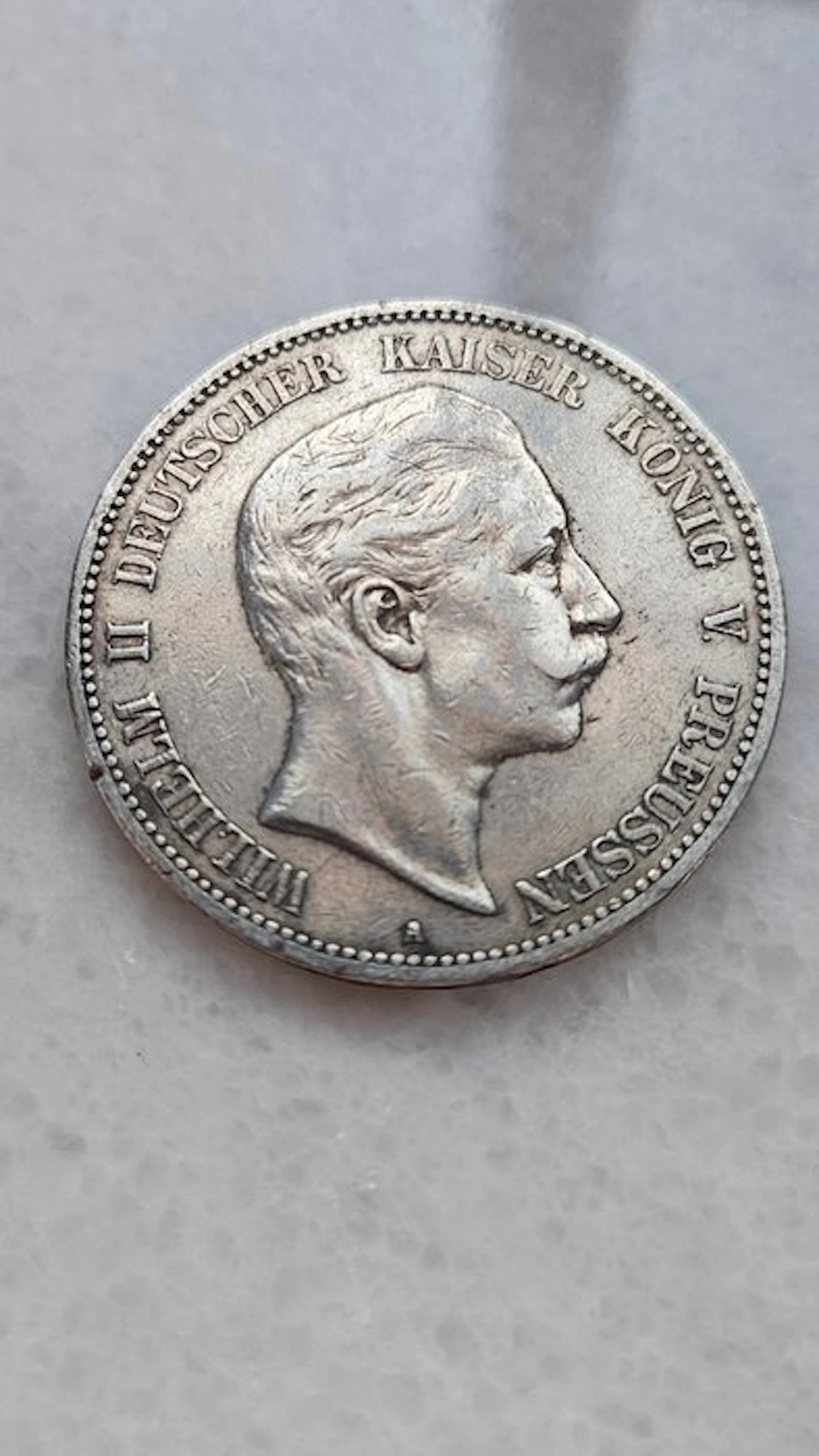 Germany, Empire 5 Mark 1908, Prussia (No reserve price)