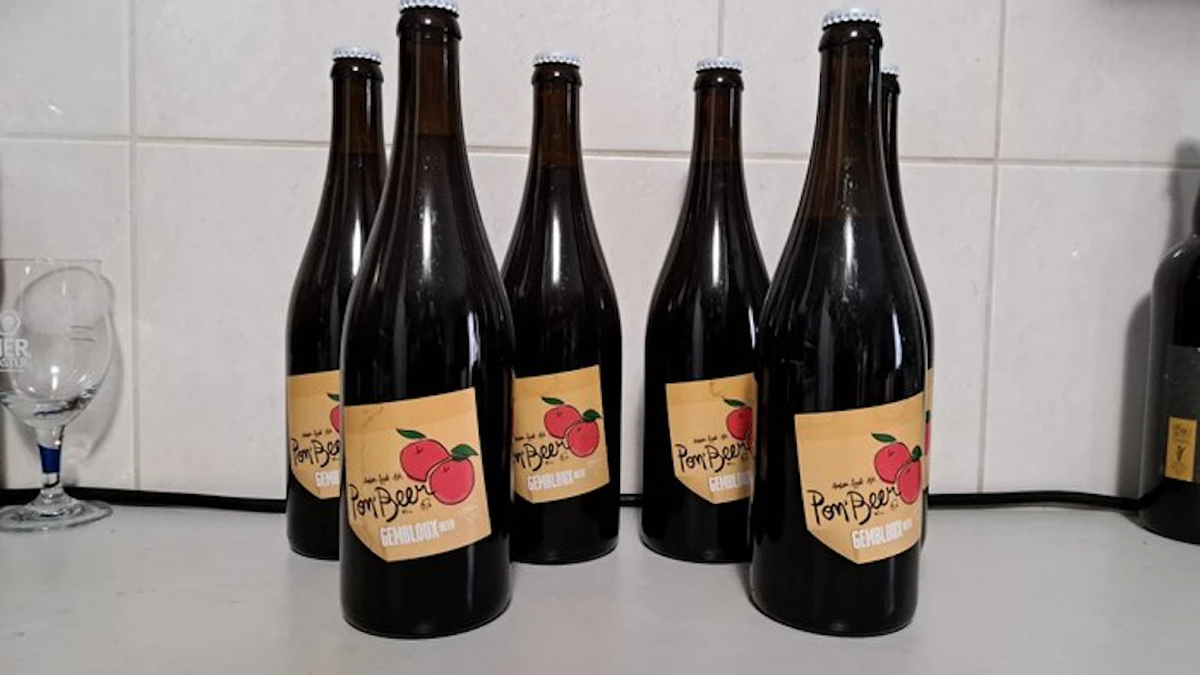 Gembloux Beer - Pom'Beer - 75cl - 6 bottles
