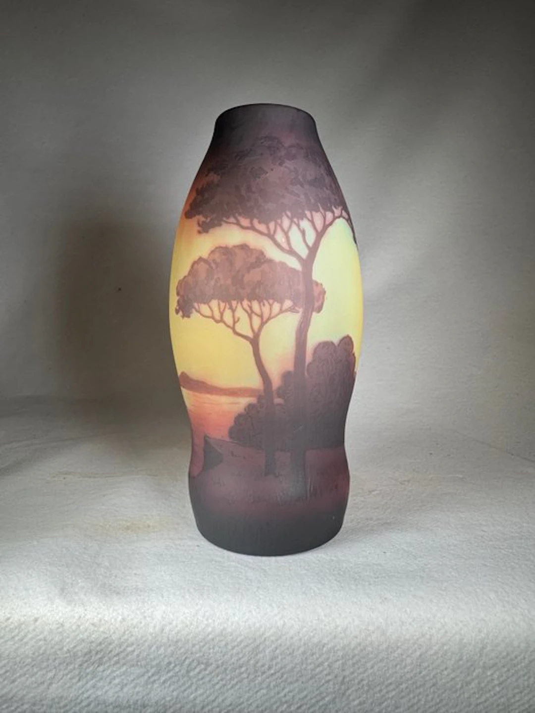 D'Argental - Vase - Glass - Art Nouveau
