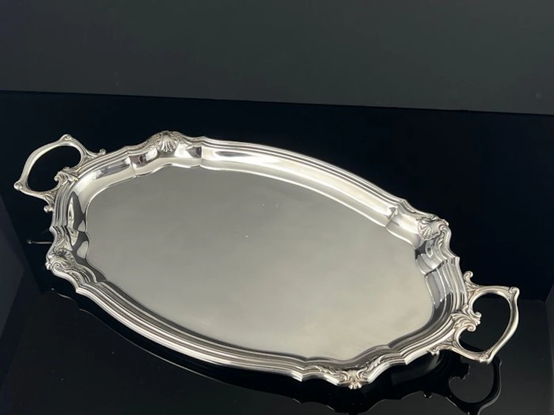 WMF - Tray - Louis XV Revival - rocaille contours...