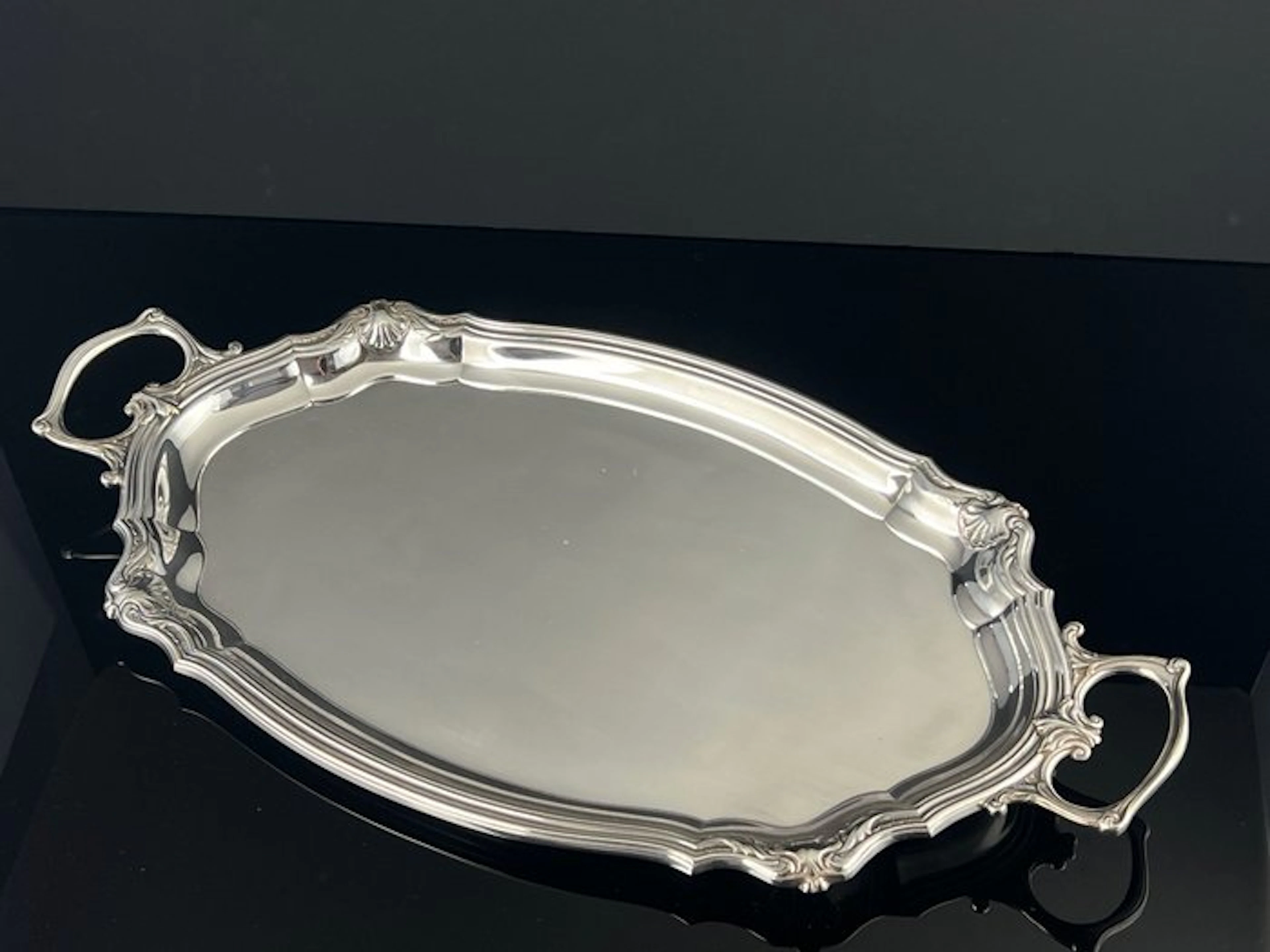WMF - Tray - Louis XV Revival - rocaille contours...