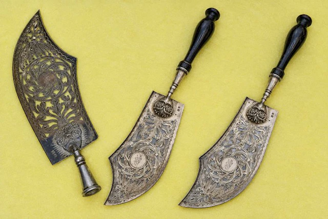 Antoine Morange - Cutlery set - .950 silver