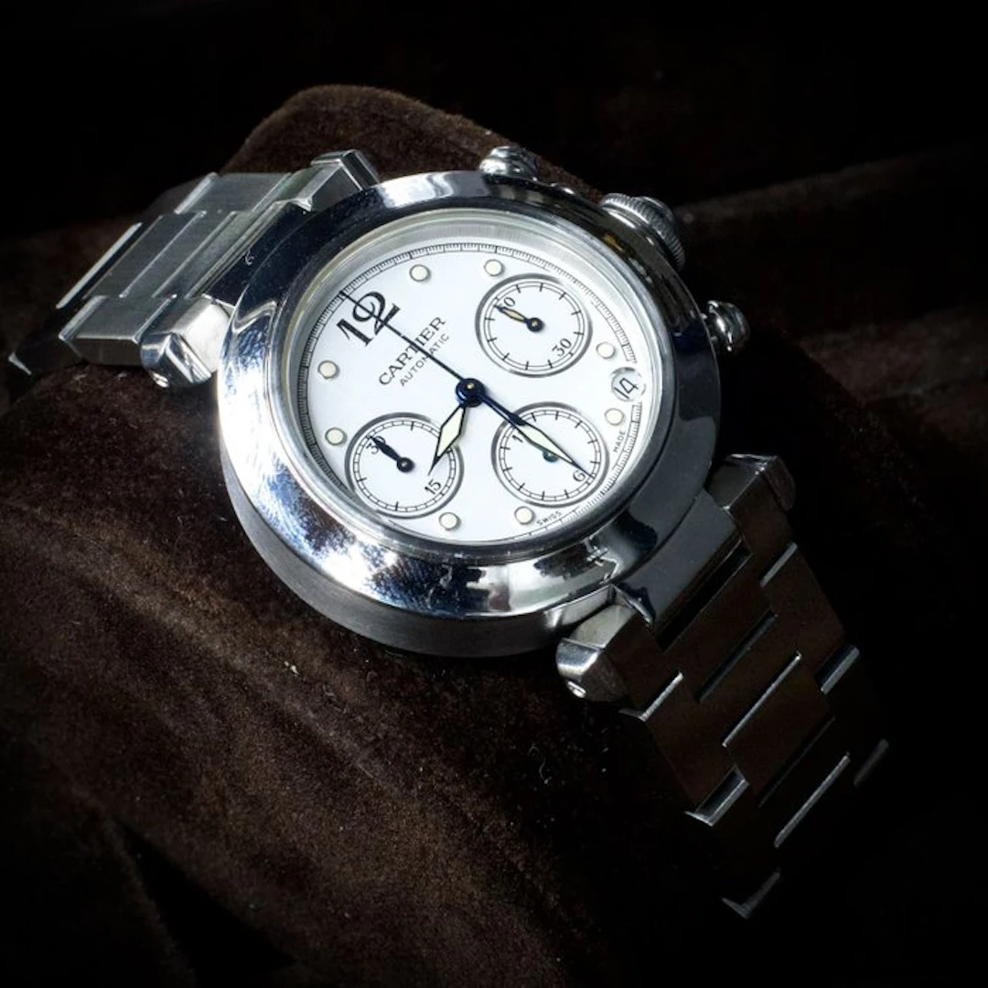 Cartier - Pasha Chronograph - 2412 - Unisex - 2000-2010