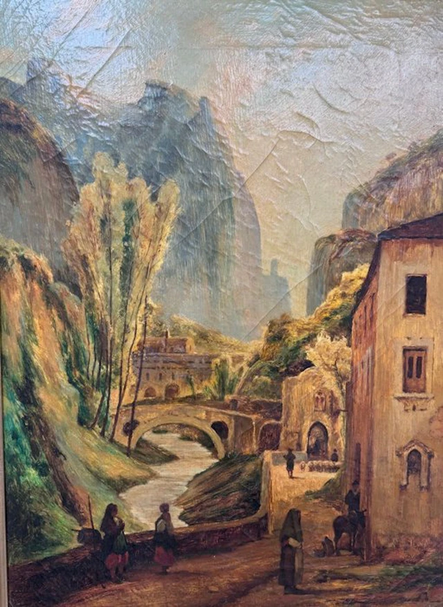 Scuola Napoletana (XIX-XX), da Teodoro Duclere - Valle dei Mulini - Amalfi