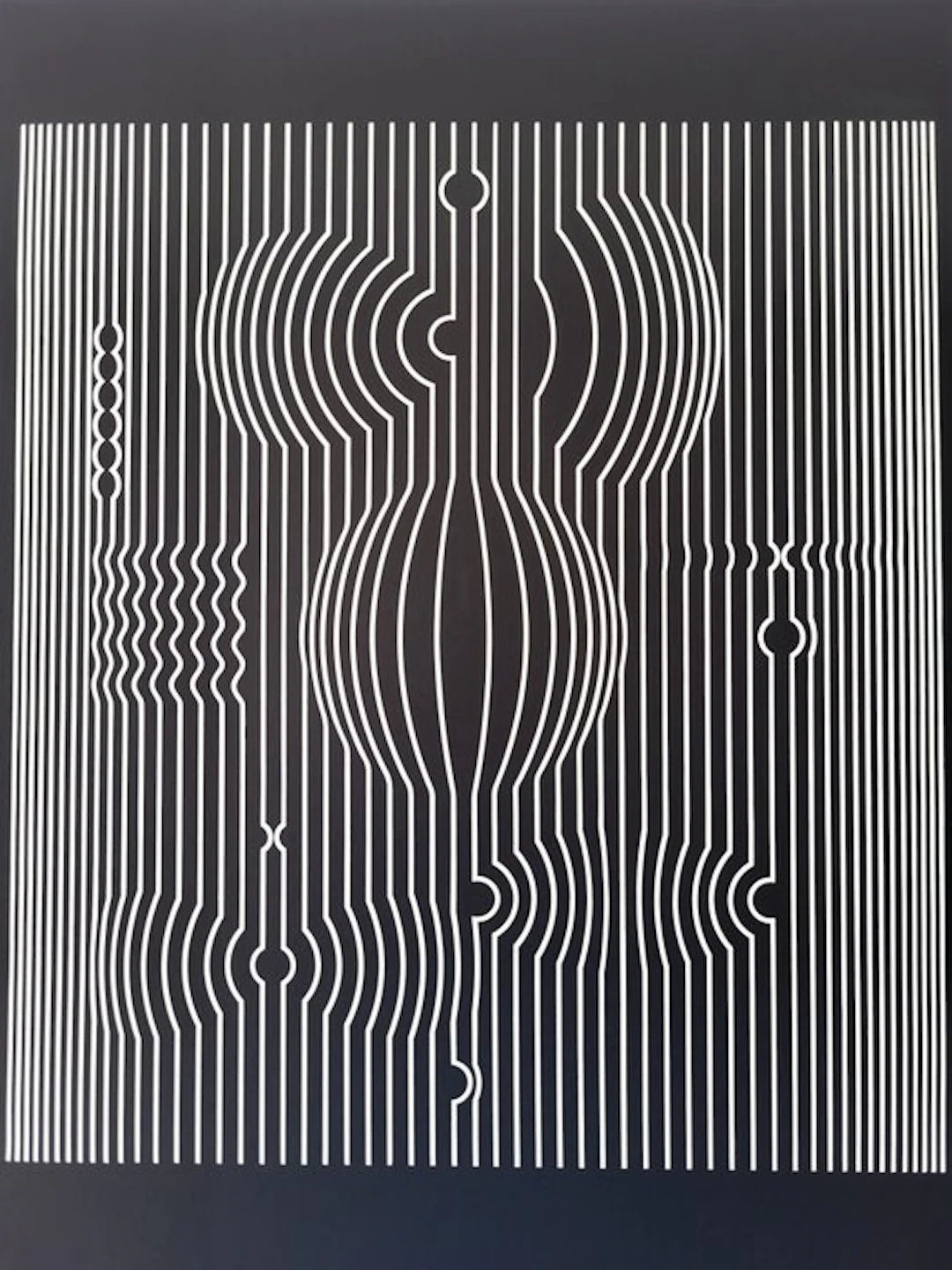 Victor Vasarely (1906-1997) - Manipur - Vasarely - tirage rare et épuisé