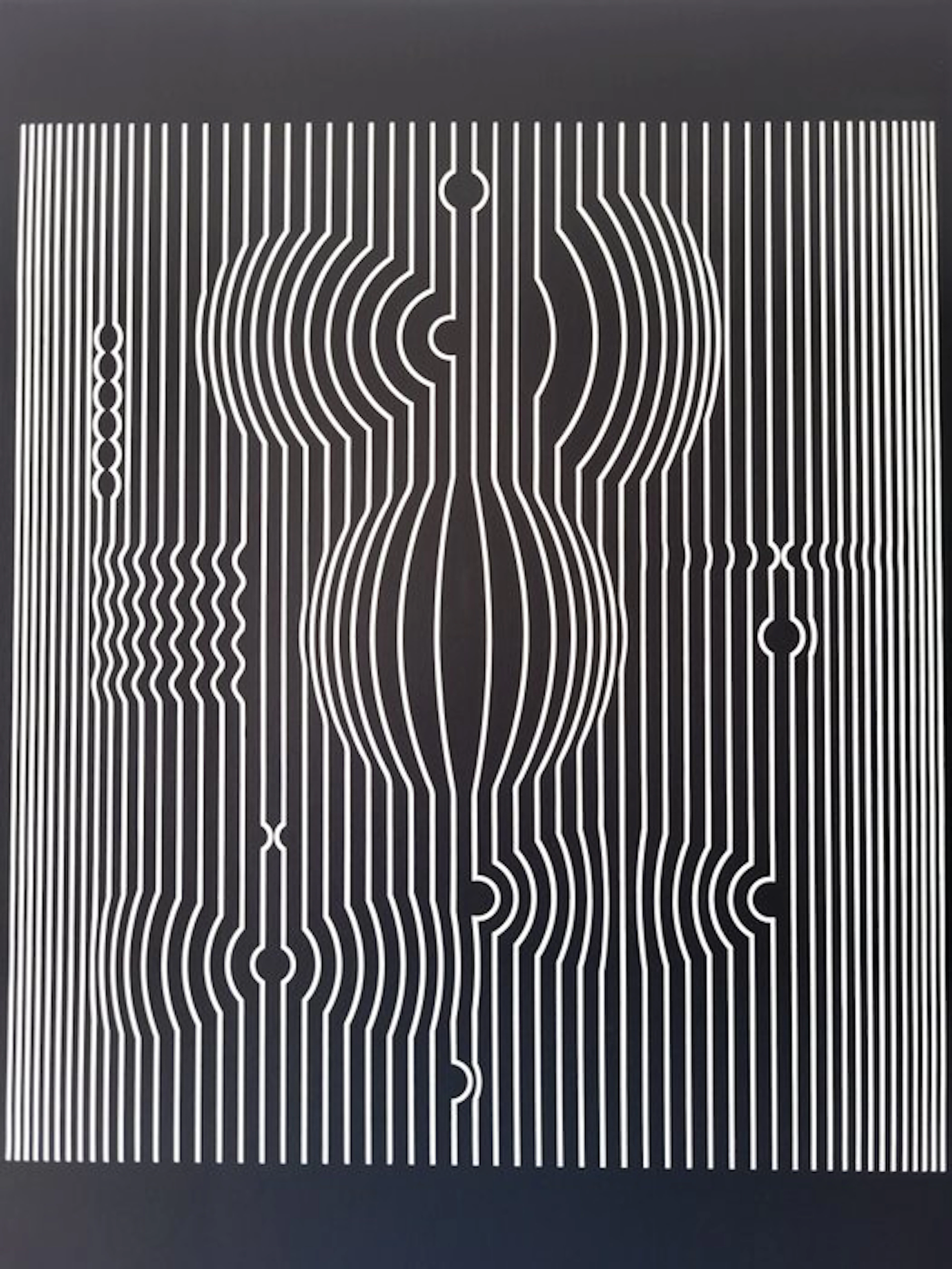 Victor Vasarely (1906-1997) - Manipur - Vasarely - tirage rare et épuisé