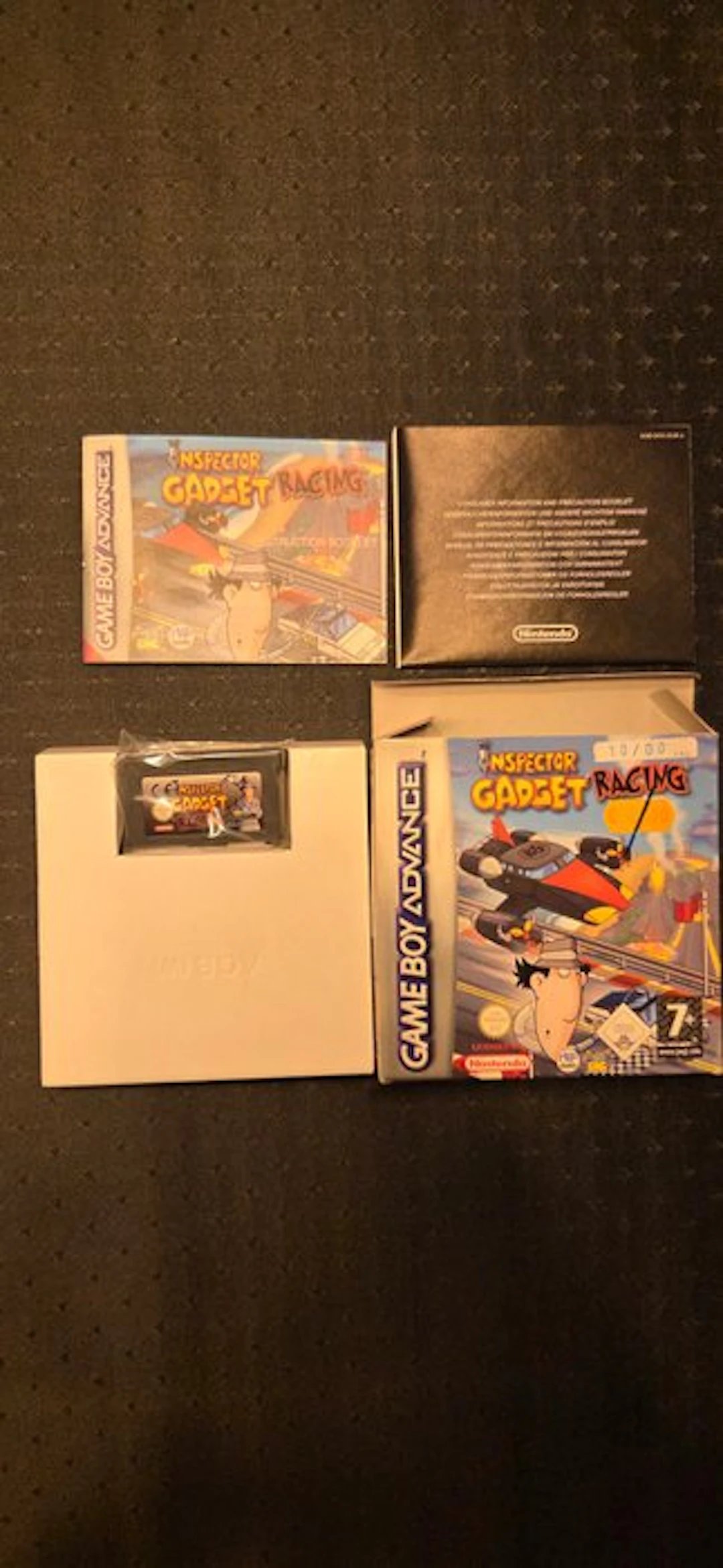 Nintendo - Gameboy Advance - Inspector Gadget Racing - Video game