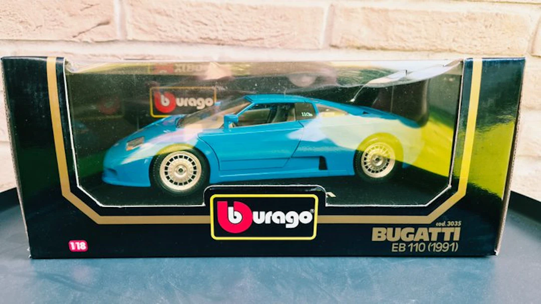 Bburago 1:18 - Model sports car - Bugatti EB 110 (1991) - First series