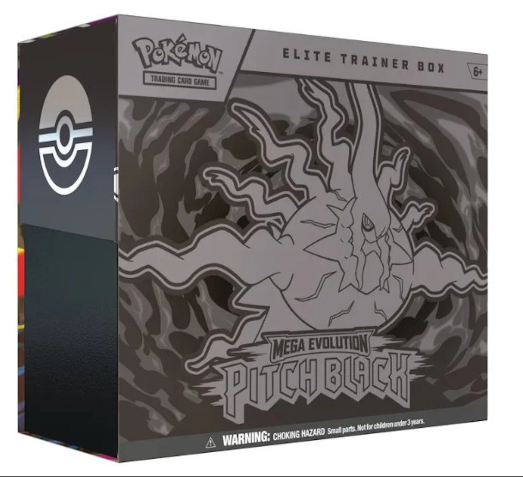 Pokémon Elite trainer box - Pitch BLACK - Mega Evolution