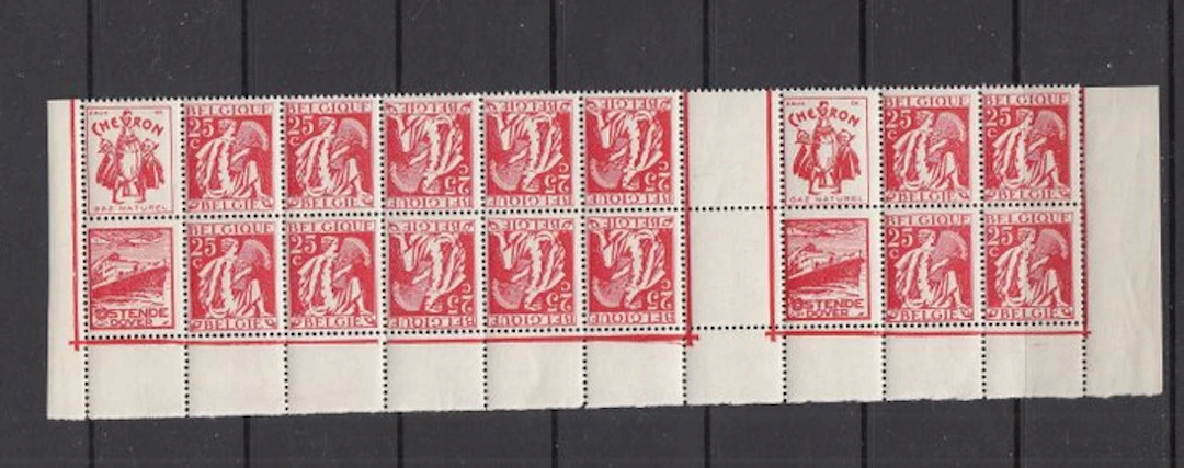Belgium 1930 - Pubs - OBP : PUc A EN B 63 en 66