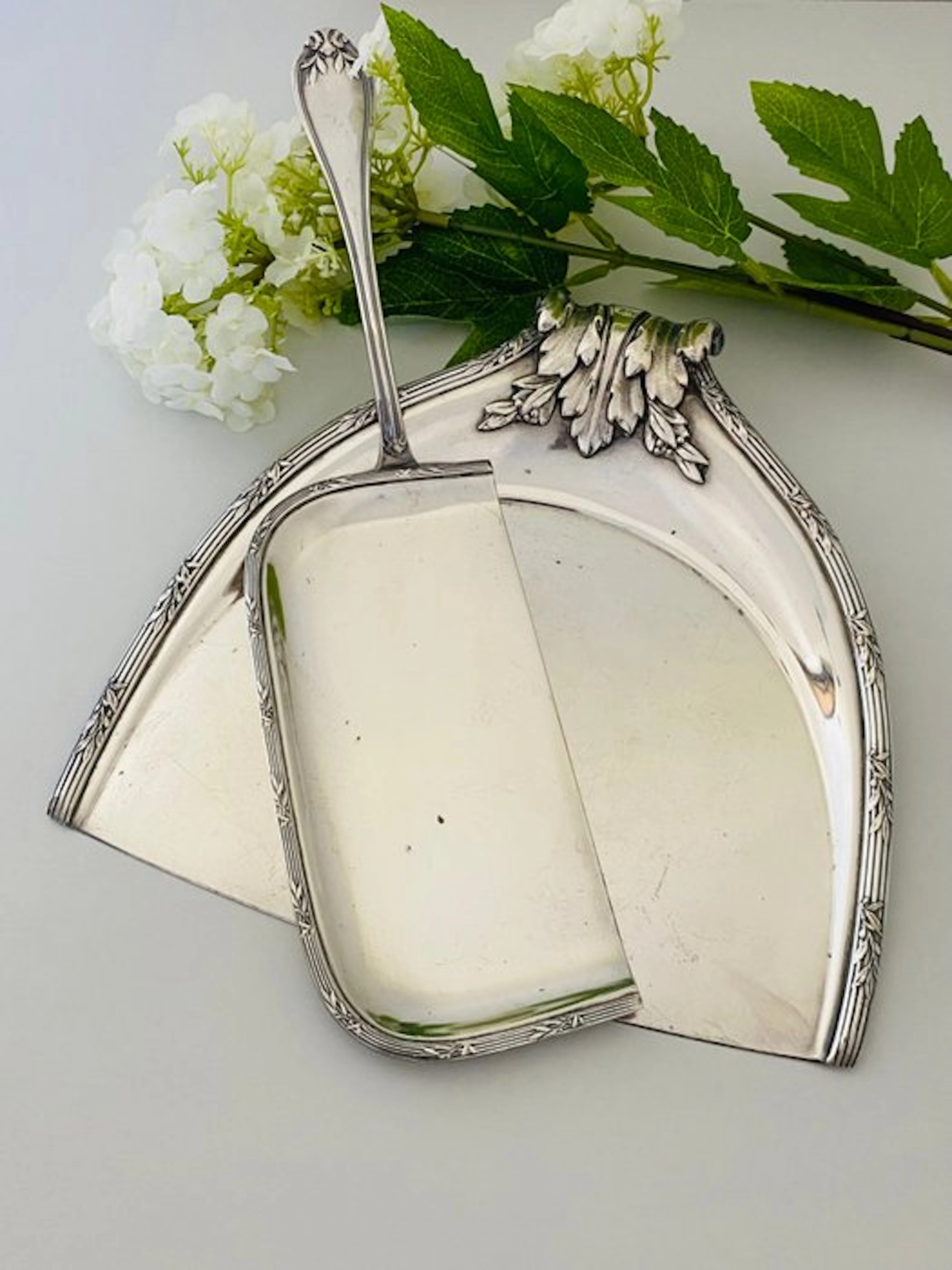 Crumber (2) - Denis Gérard (1912-1922) - Art Nouveau - Silvered - France