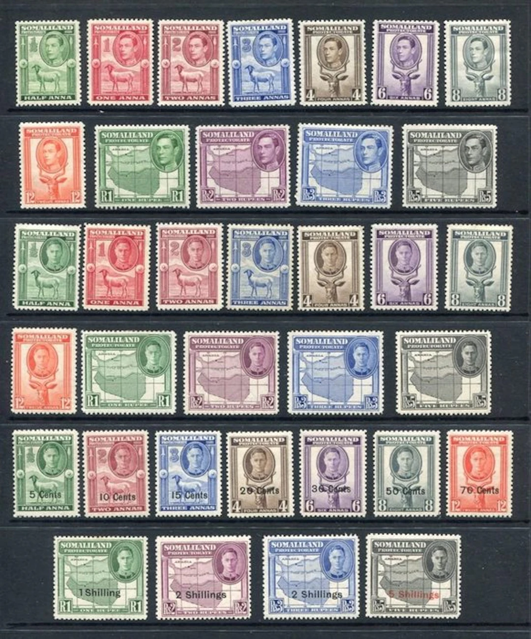 British Commonwealth - Somaliland and Papua 1937/1951 –...