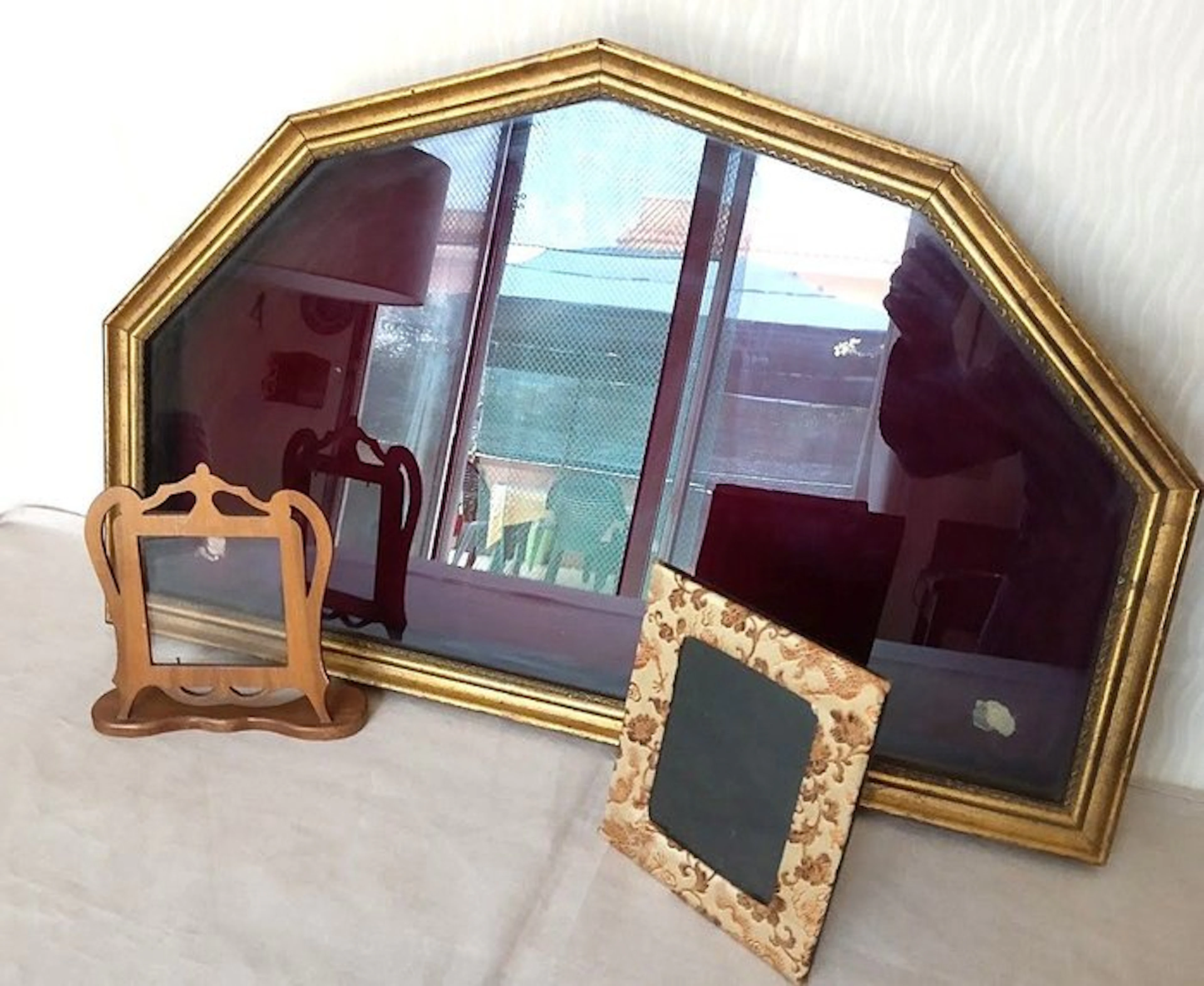 Frame- Portrait Stand - Ventagliera - Softwood, Walnut