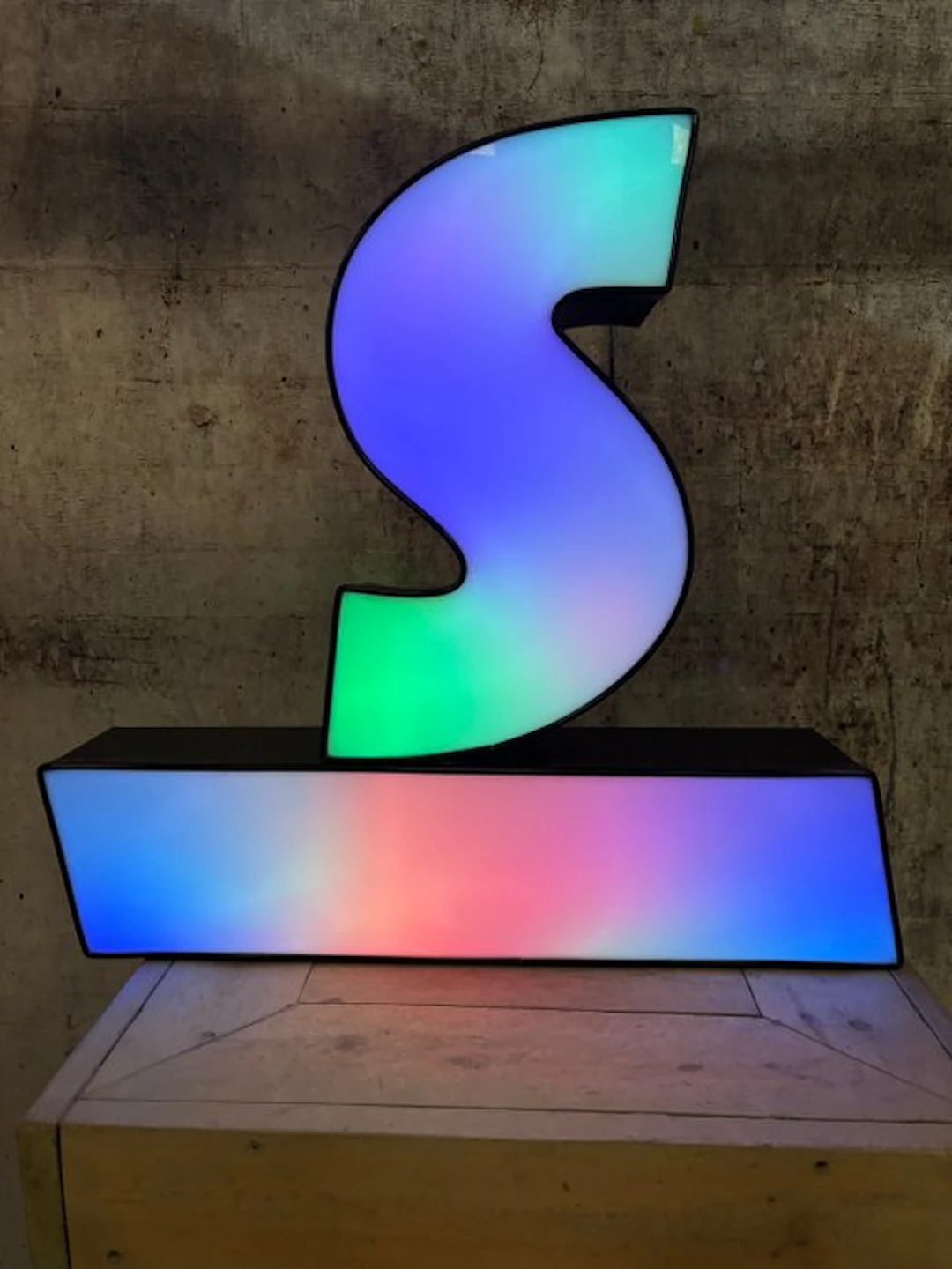 Light board S - Lighted sign - Plastic, Metal