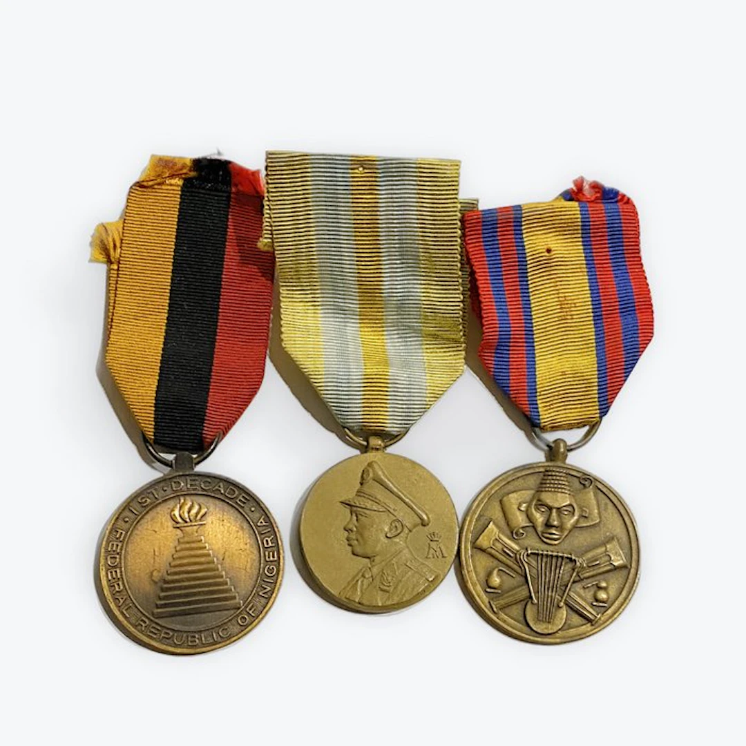 Nigeria - Military medal - Set of three African medals