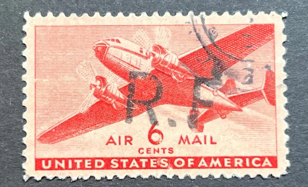 France 1944 - France, airmail stamp surcharge for Toulon. - yvert tellier 32
