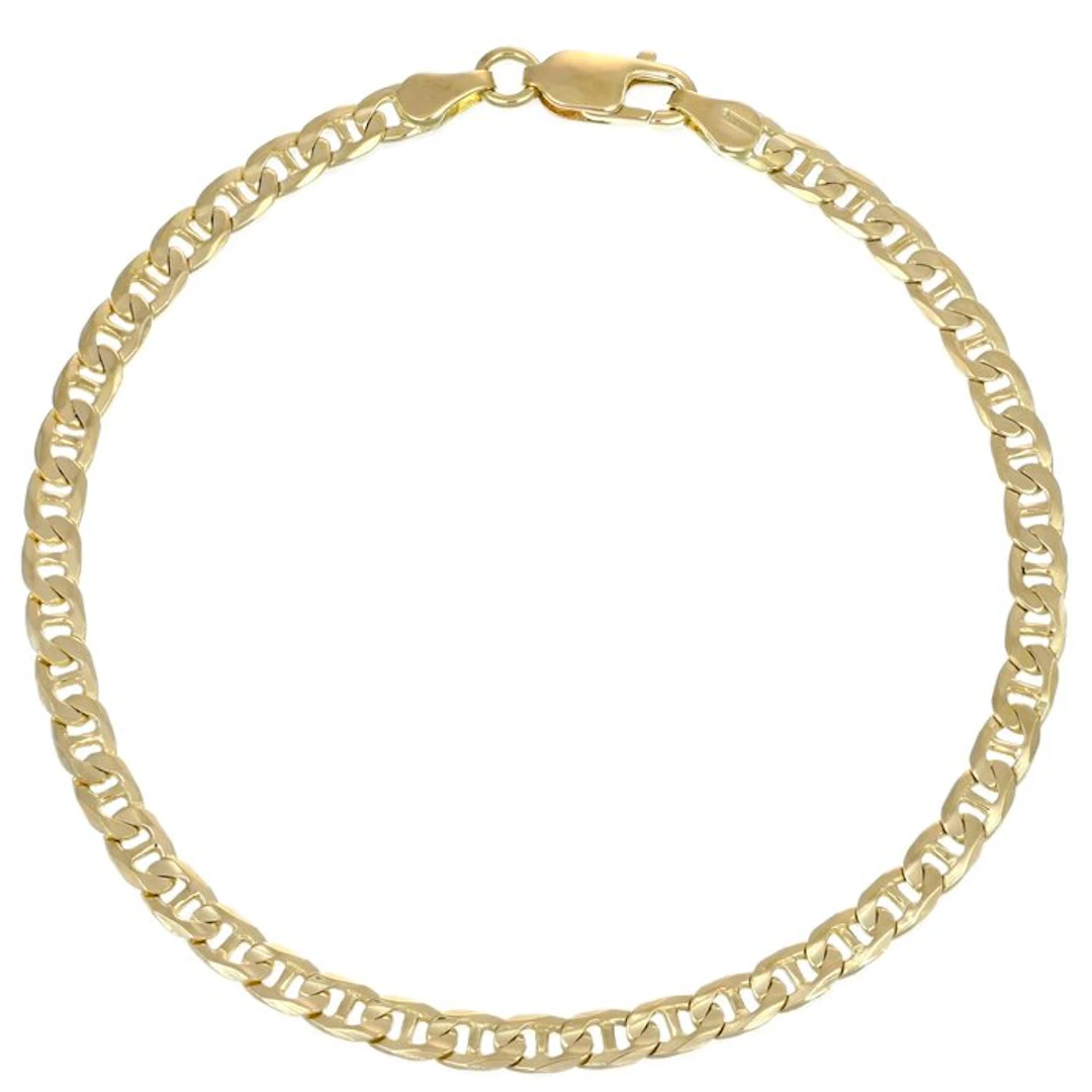 Bracelet - 18 kt. Yellow gold - Made in Italy - Handmade
