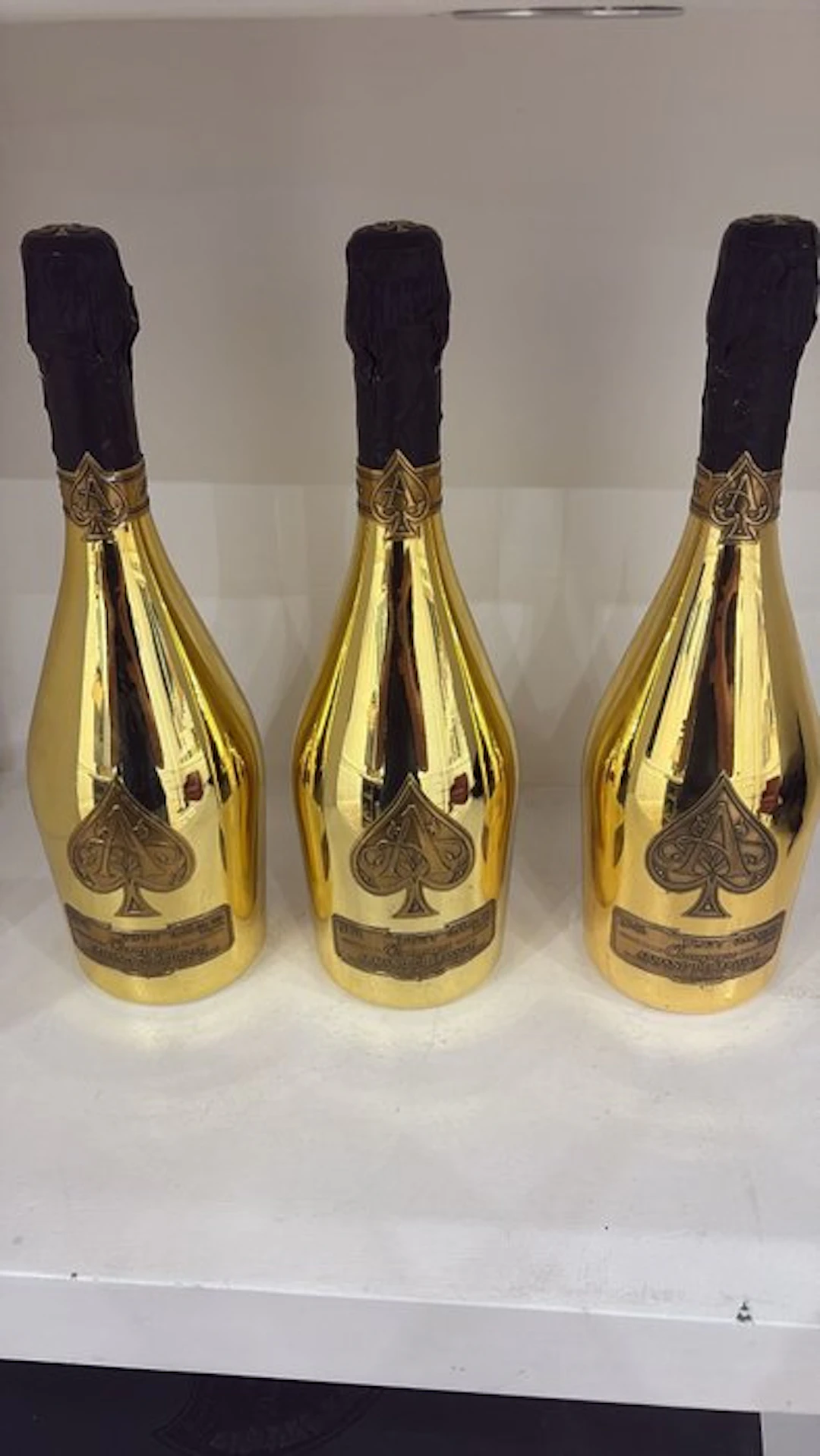 Armand de Brignac, Ace of Spades Gold - Champagne Brut - 3 Bottles (0.75L)