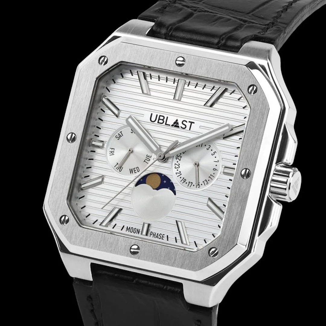 Ublast - Square - Moonphase Calendar - No reserve price - REF.UBSQML44SV - Ltd