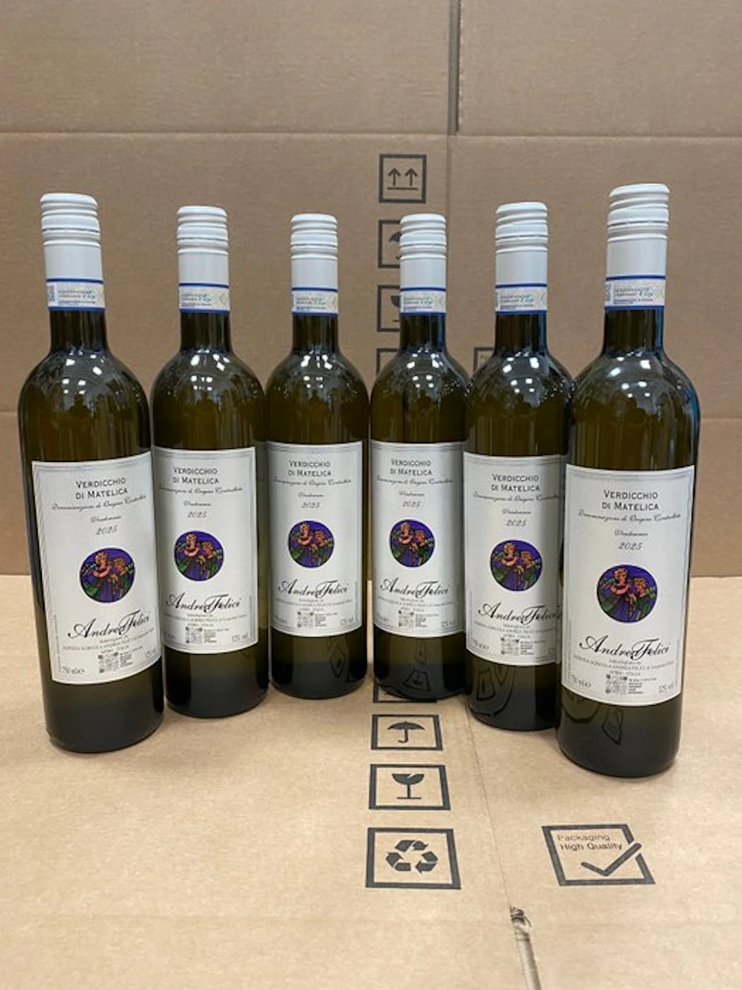 2025 Andrea Felici, Verdicchio di Matelica - Marche - 6 Bottles (0.75L)