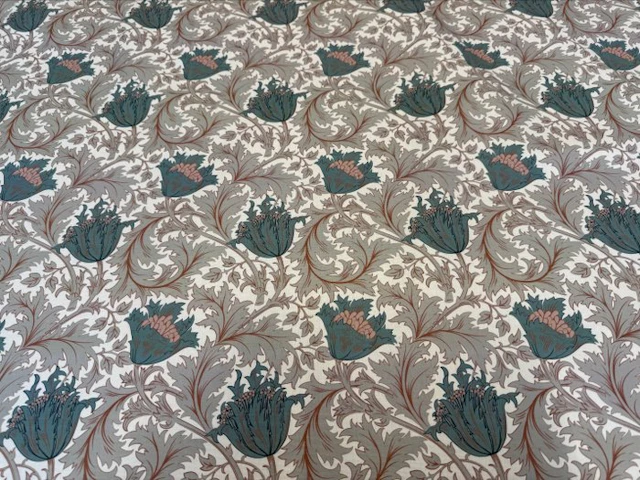 GCFabrics – Cotton Upholstery Fabric with a Stylized...
