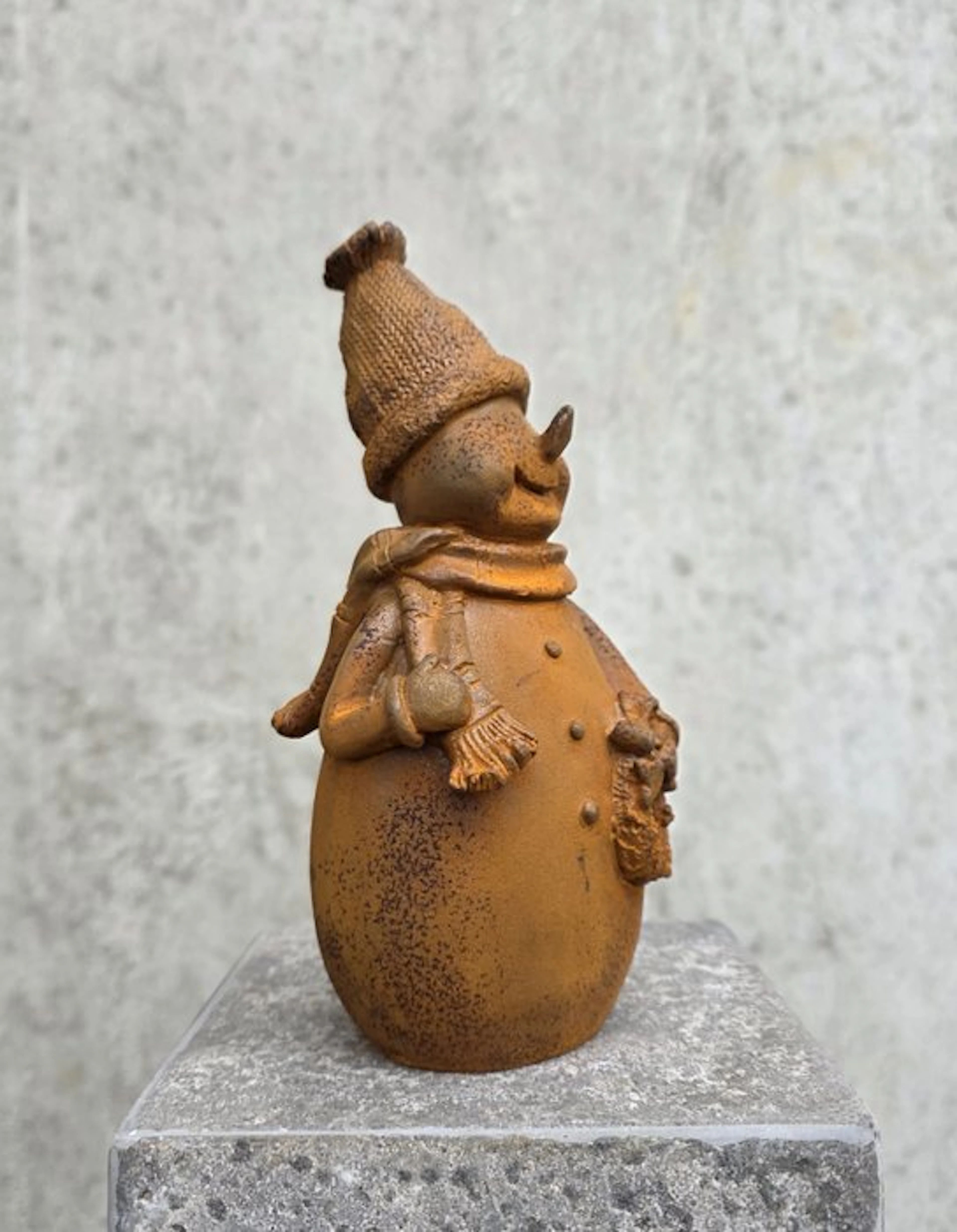 Figurine - Snowman - Iron