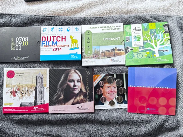 Netherlands. Year Set (BU) 2001/2025 (8 sets) (No reserve price)