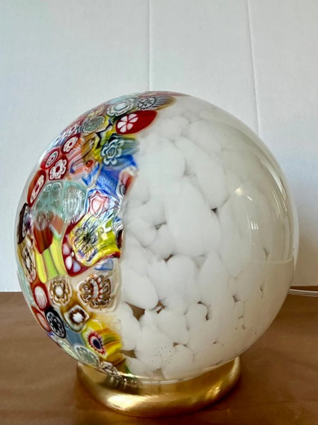 Due p illuminazione - Table lamp - Murano glass - Murrine lamp