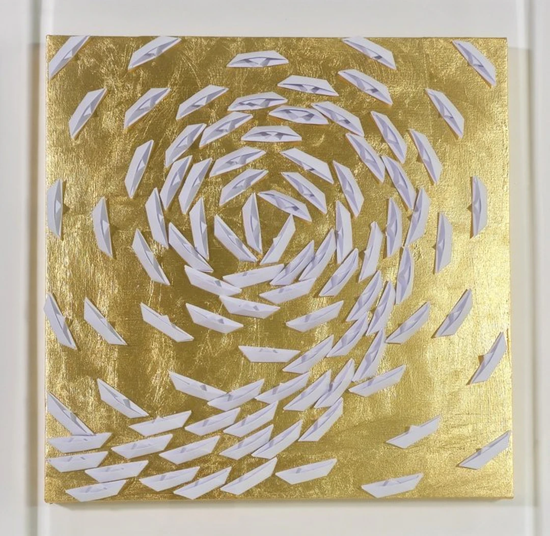 Riccardo Gusmaroli (1963) - Vortice Oro