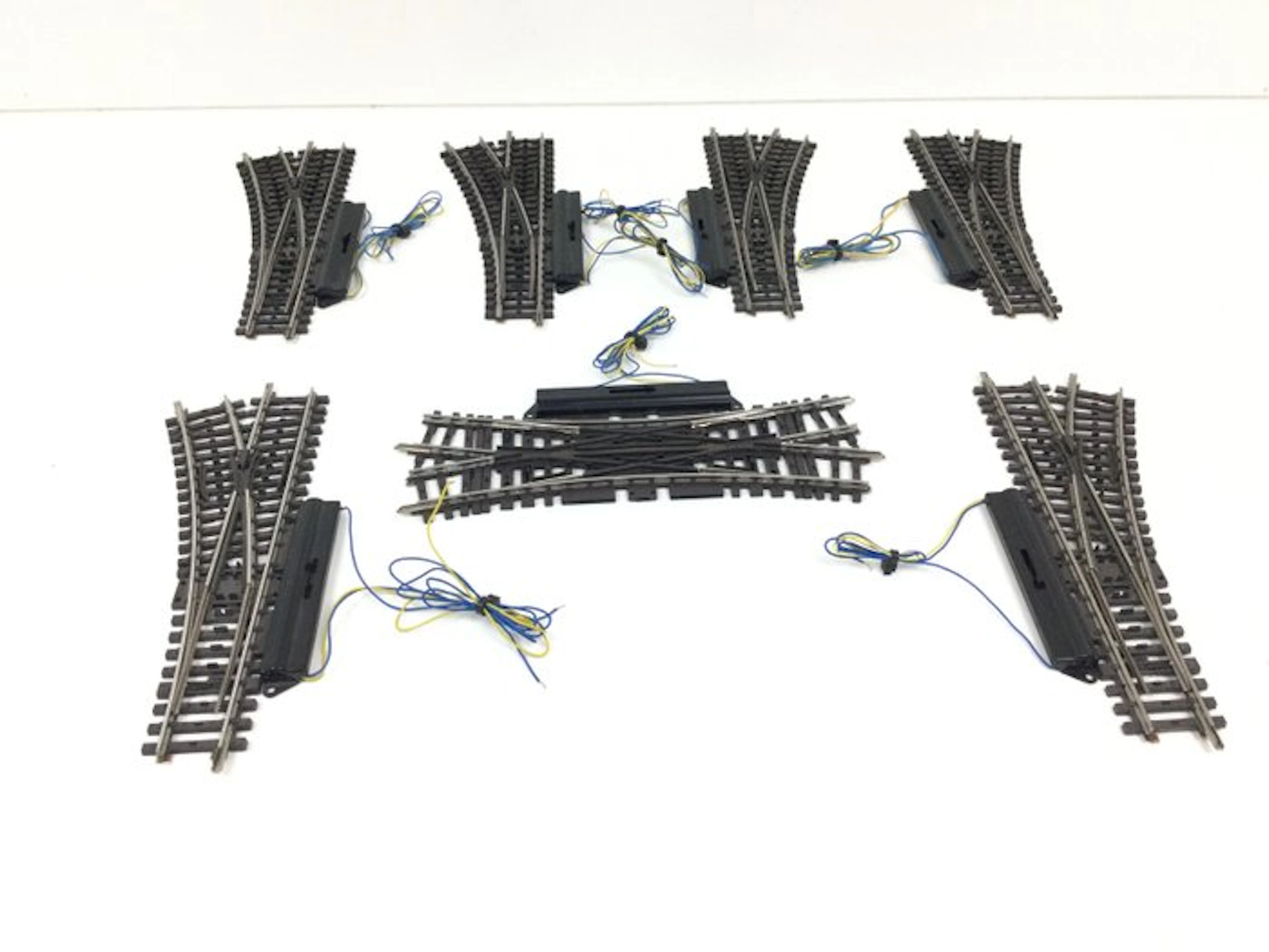 Märklin H0 - 2260/2265/2266/7549 - Model train tracks (14) - 7x K-Rail switches