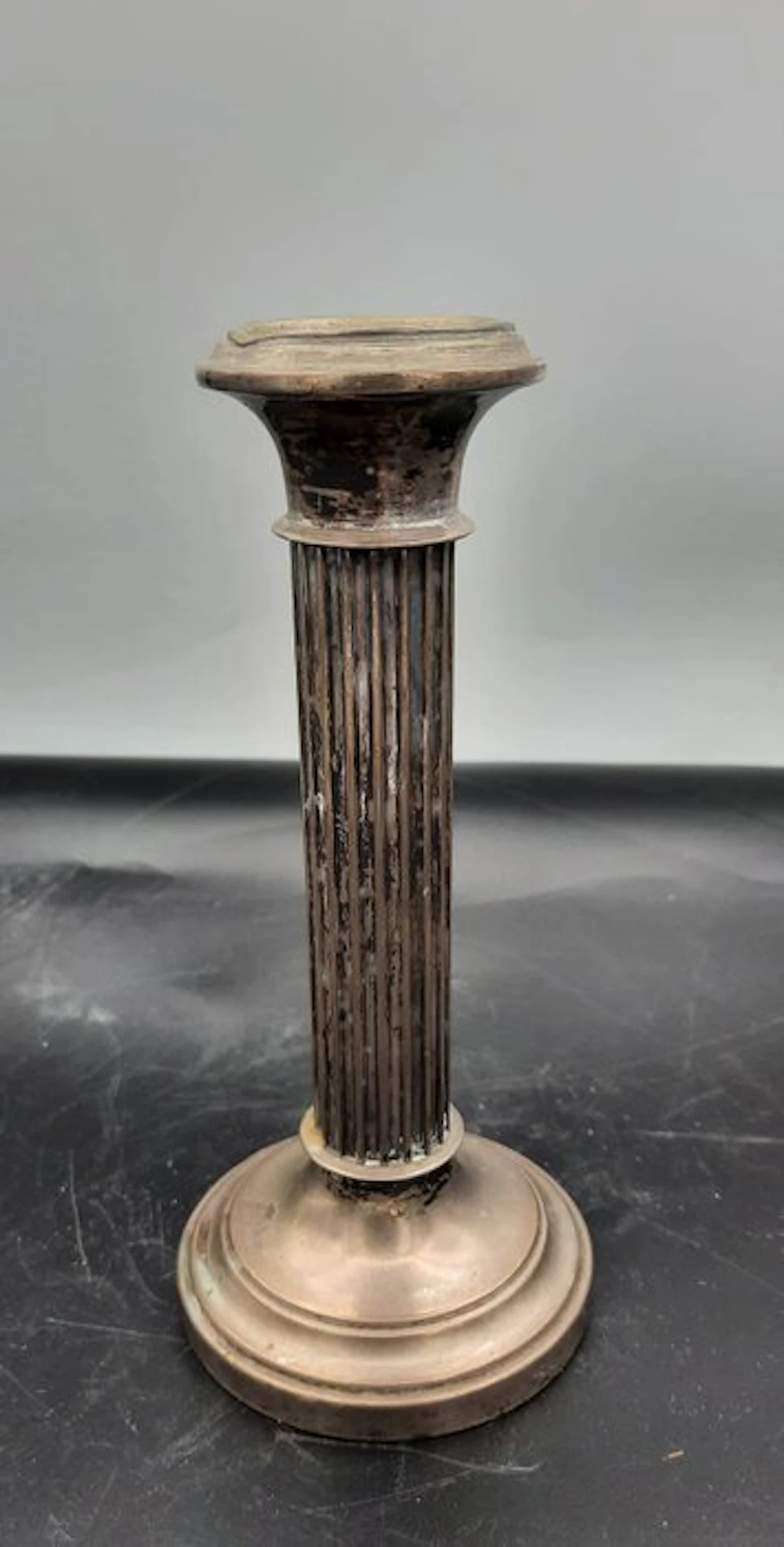 VBK - Candleholder candlestick - .835 silver - Neoclassical style
