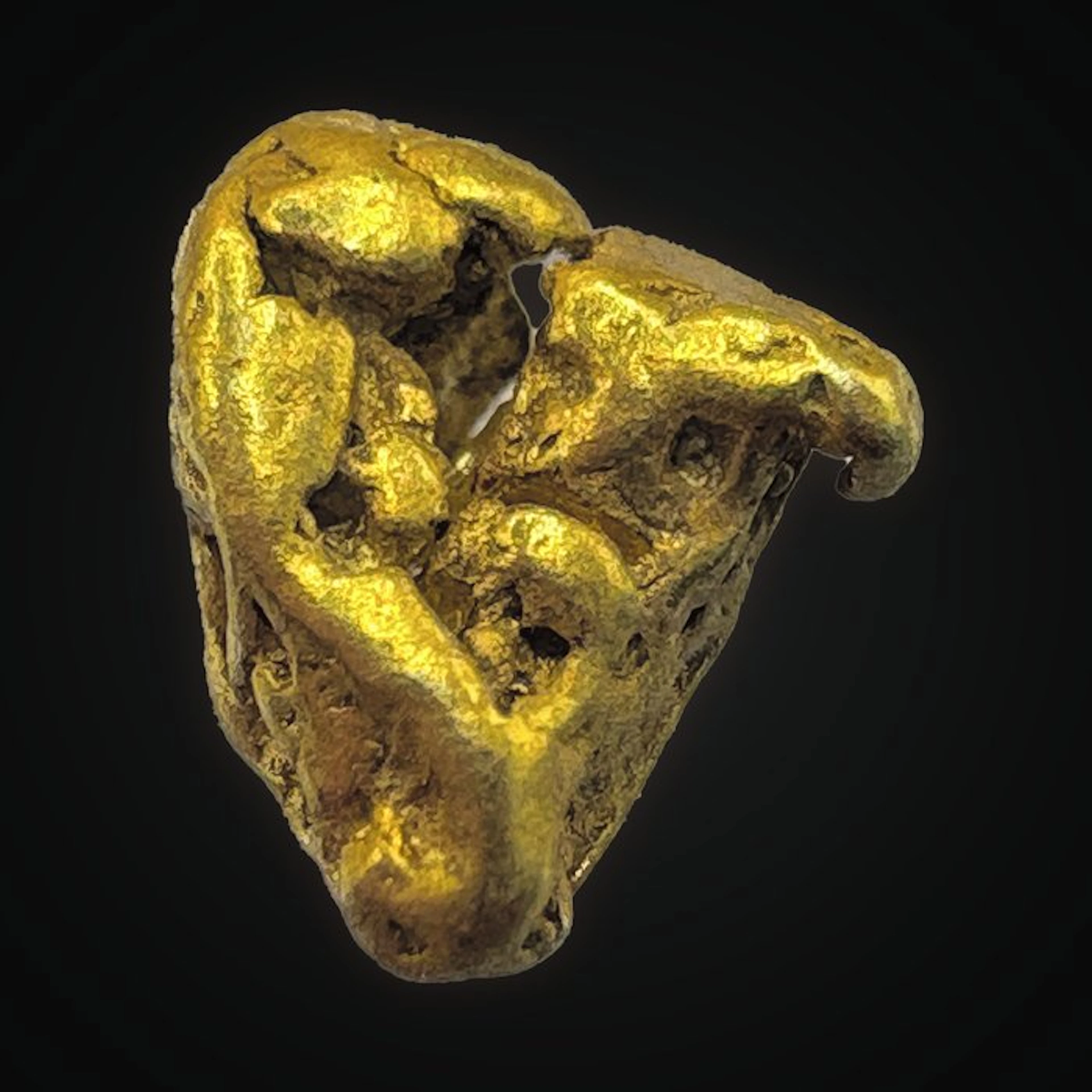 Gold Nugget- 0.26 g - (1)