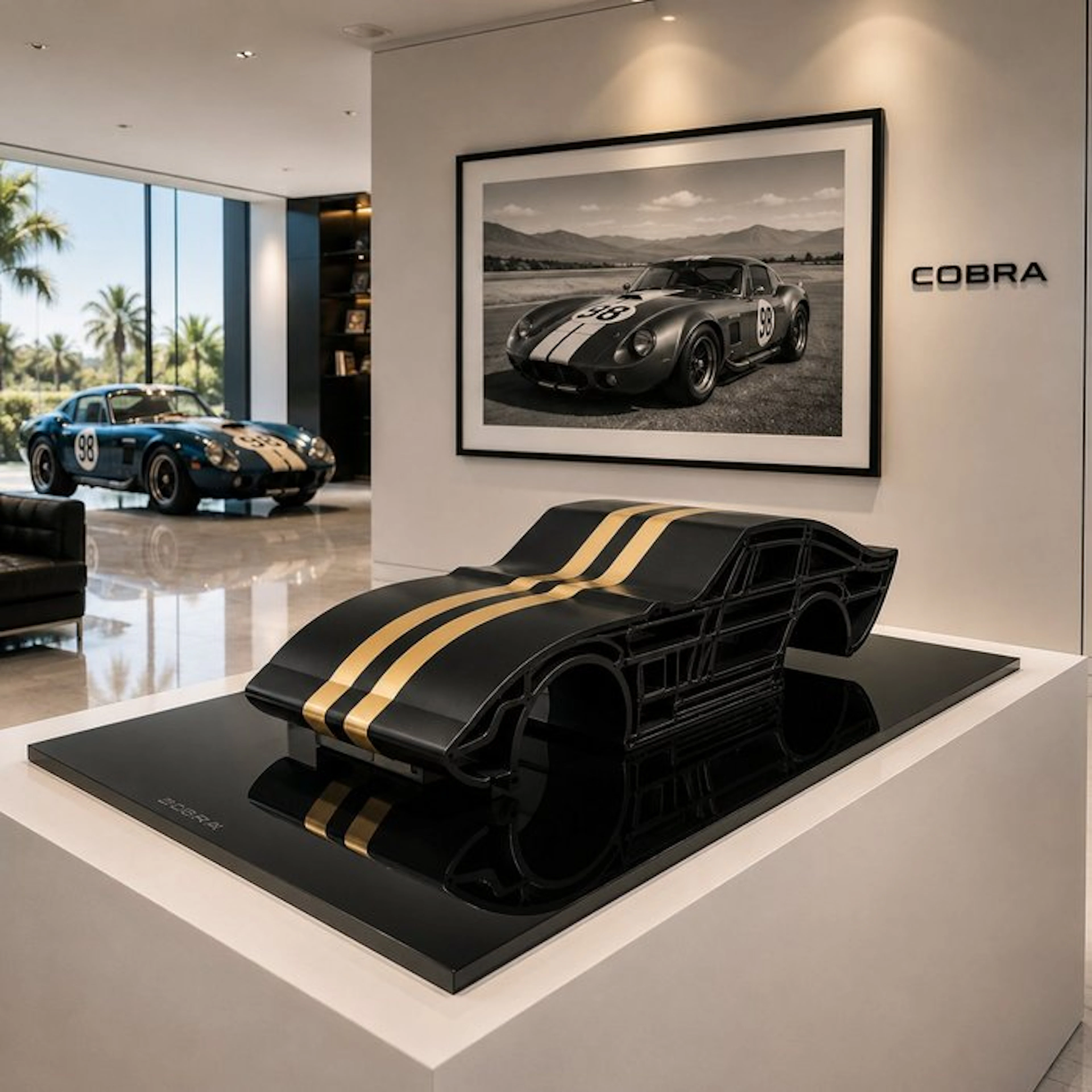 Shelby Cobra Daytona 1965 ' Black Series" - 1/12 Scale...