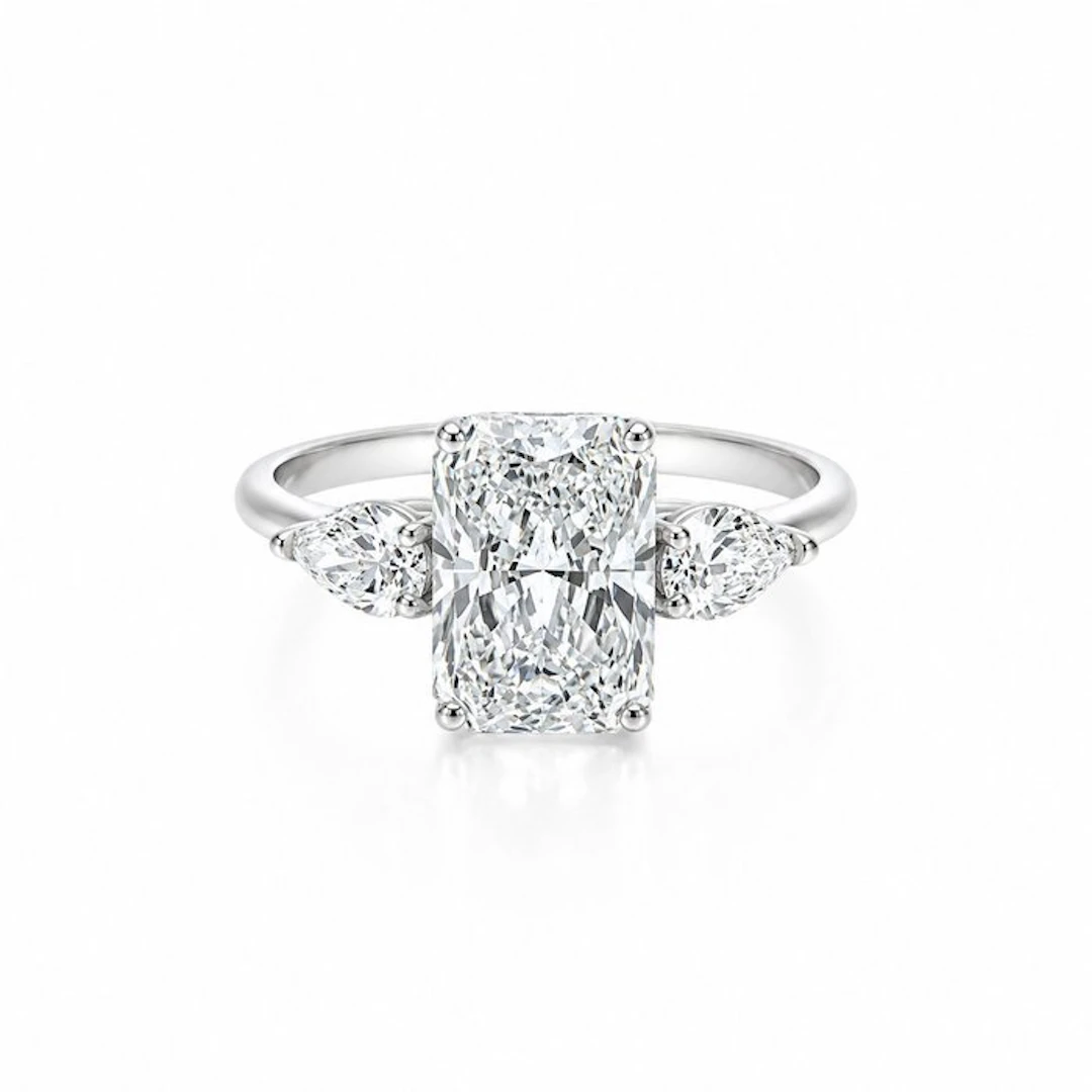 No reserve price - Ring - 14 kt