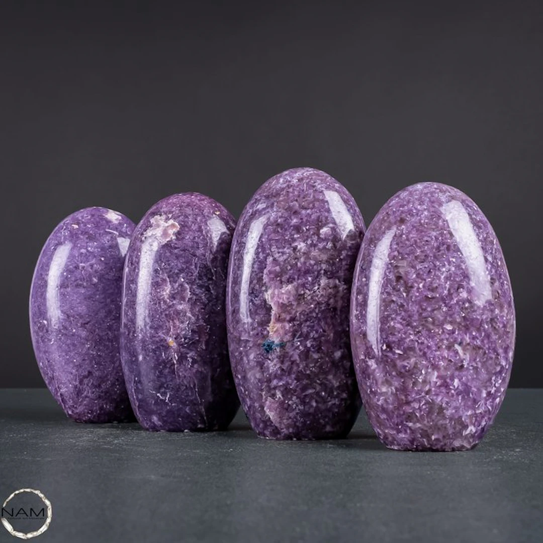 Lepidolite Set – Mystical Unicorn Stone Set – Unique...