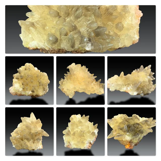 Natural Dogtooth Calcite Crystal Specimen Collection –...