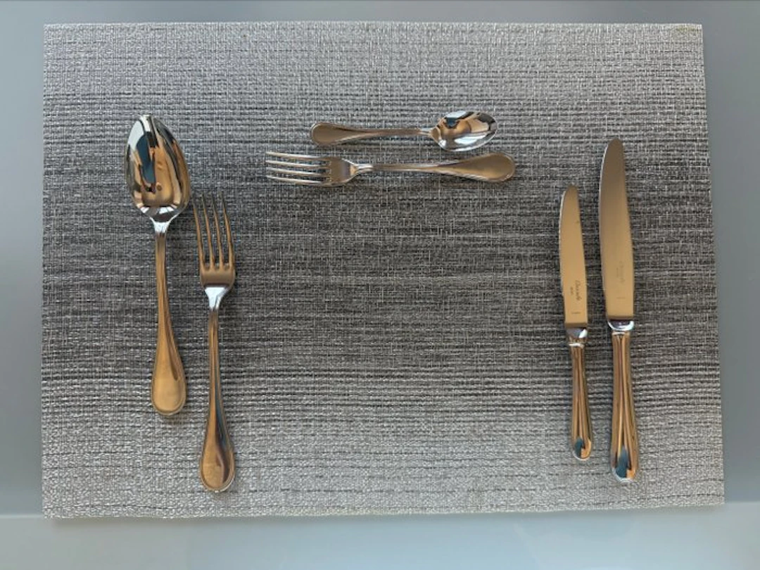 Christofle - Cutlery set (73) - Albi - Steel