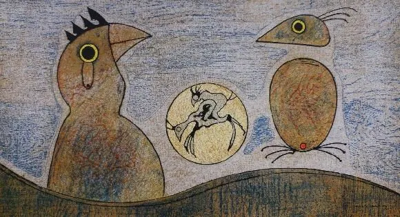 Max Ernst (1891-1976) - Oiseaux