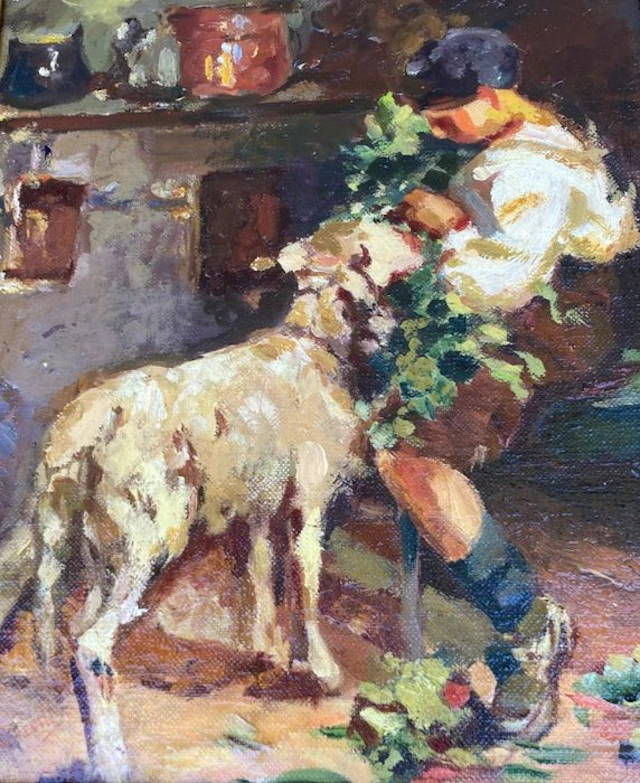 Da Irolli (XX) - Ragazzo con capra