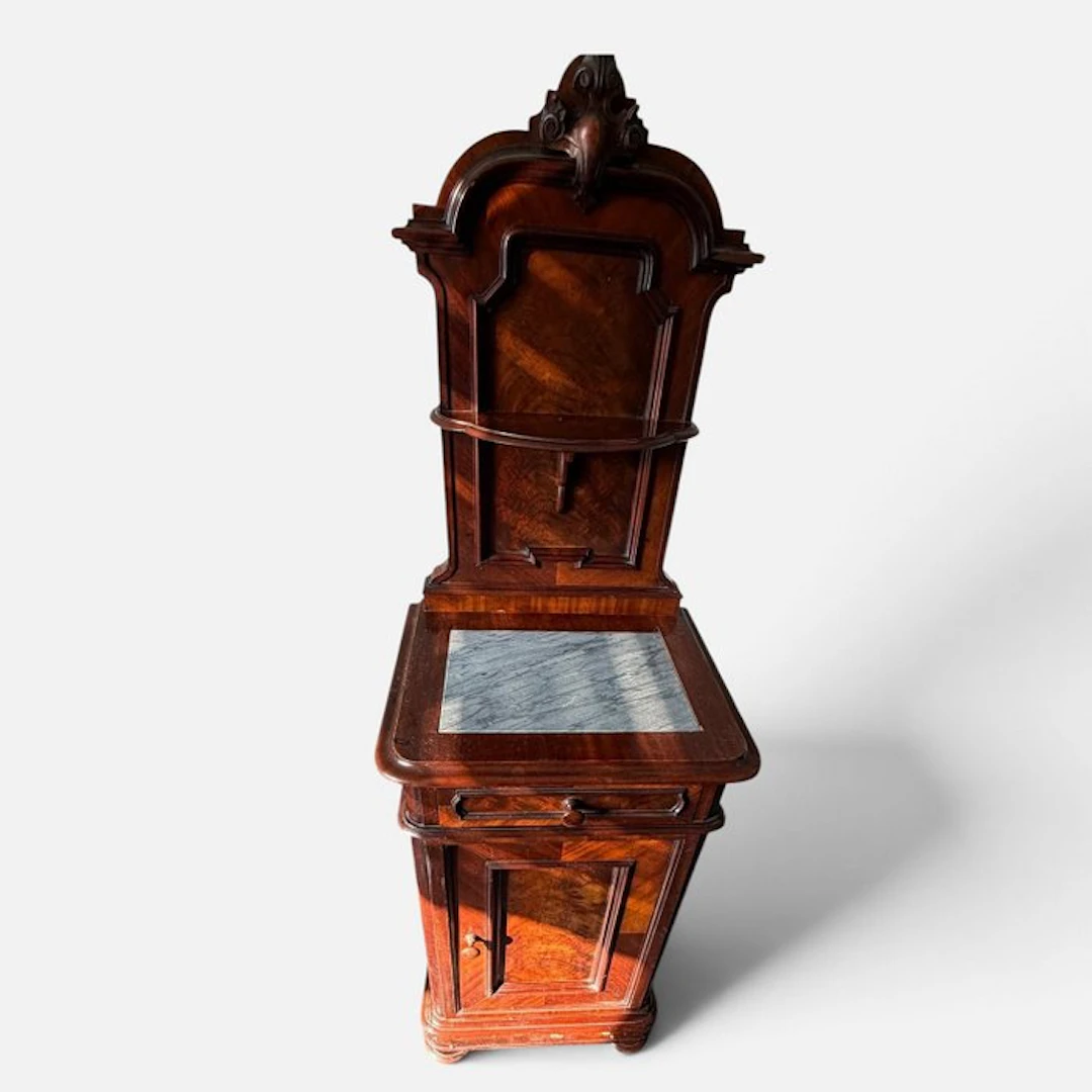 Nightstand - Hardwood - bedside table