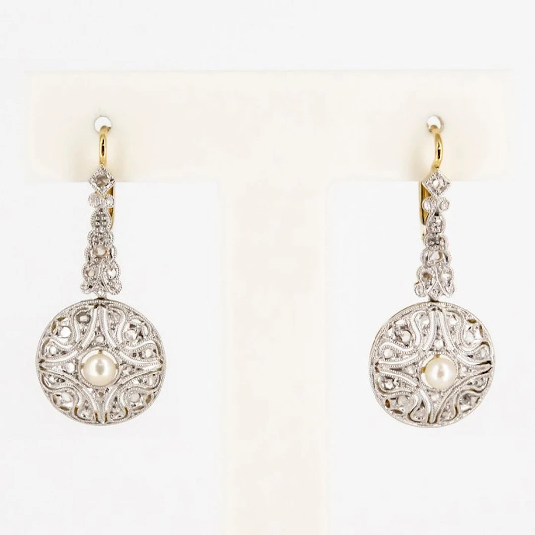 Earrings - 18 kt