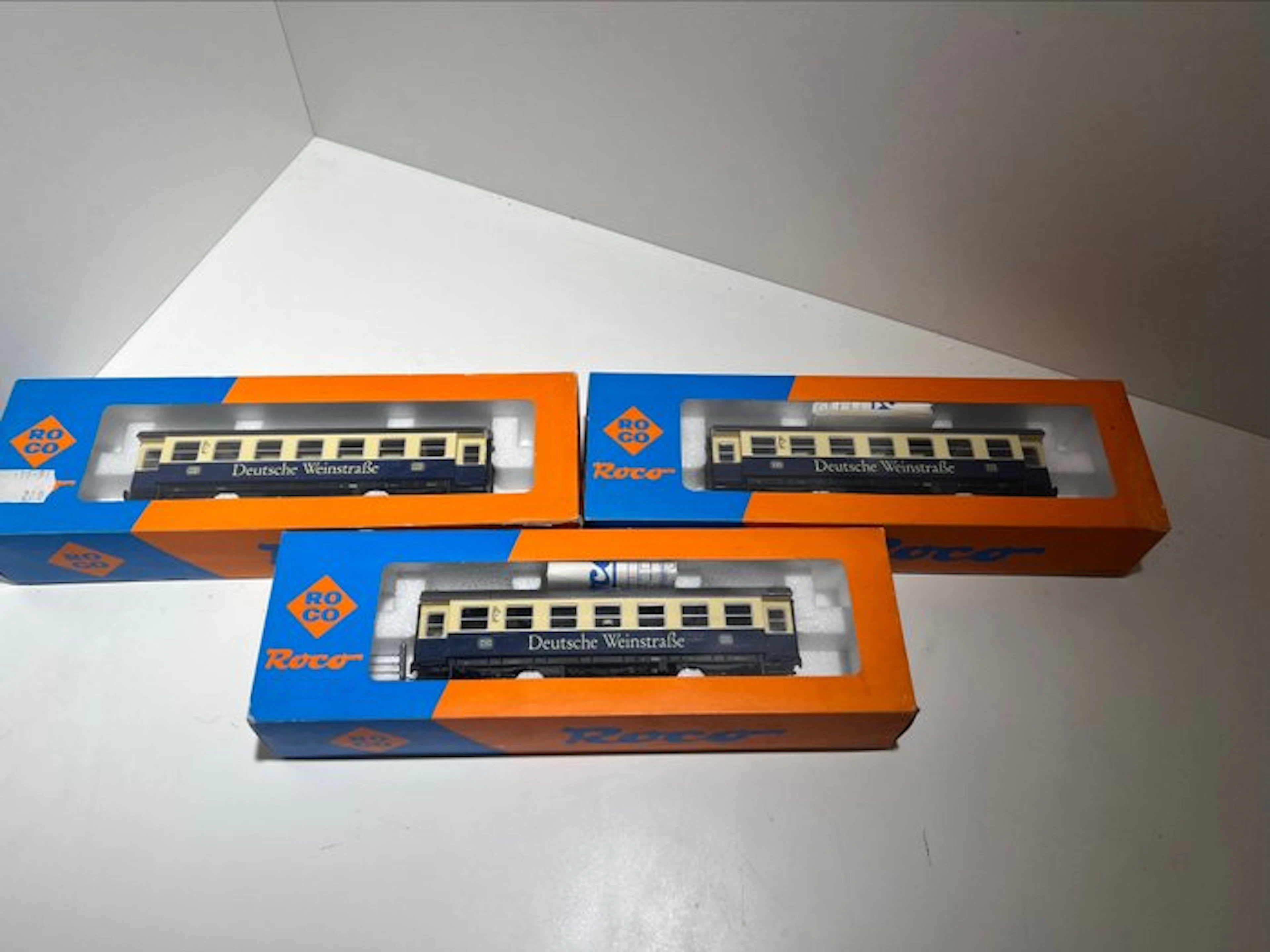 Roco H0 - 4214B - Model train passenger carriage set (3) - DB