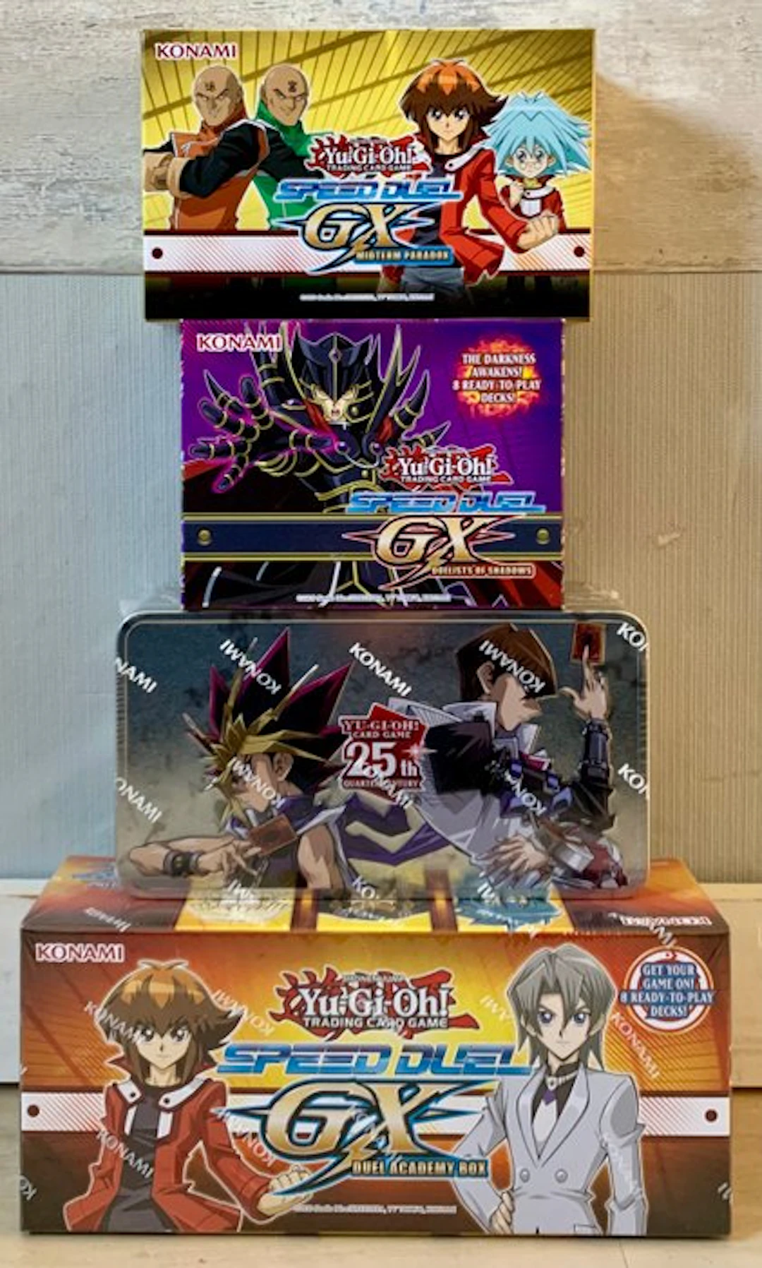 Konami - 4 Sealed box - Yu-Gi-Oh!