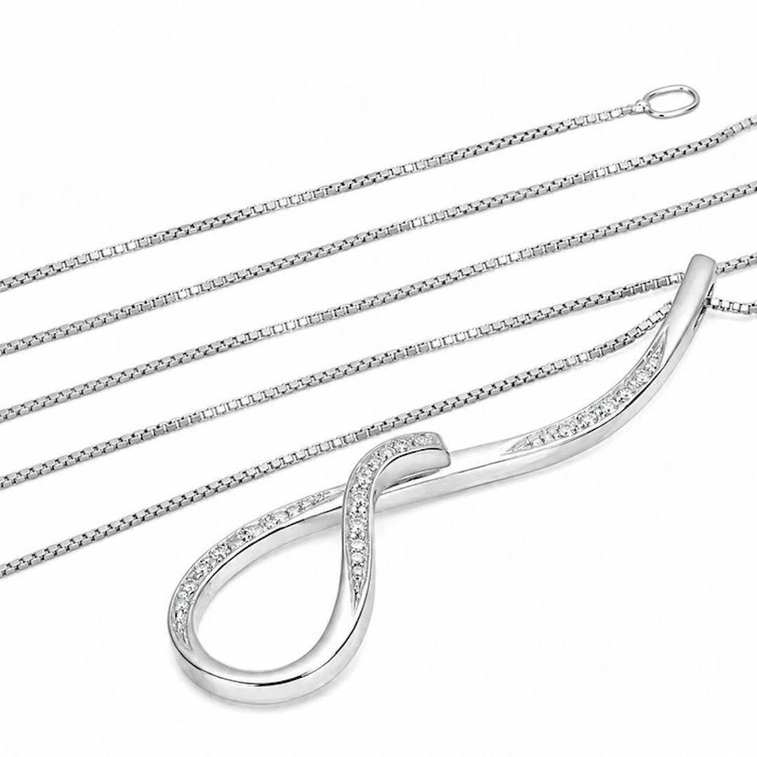 Necklace with pendant - 18 kt