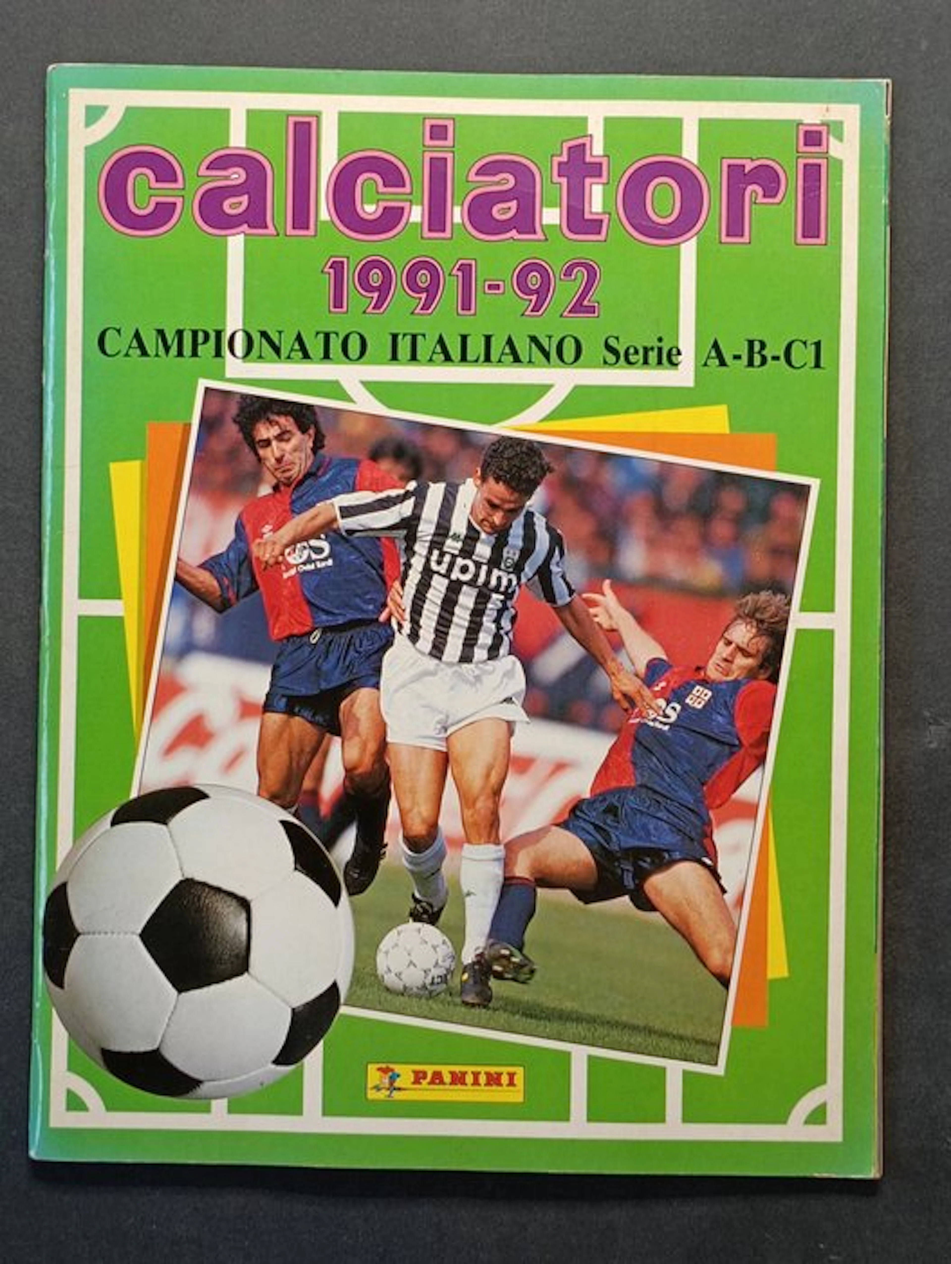 Panini Calciatori 1991-92 - 1 Incomplete album - Light Played (LP)