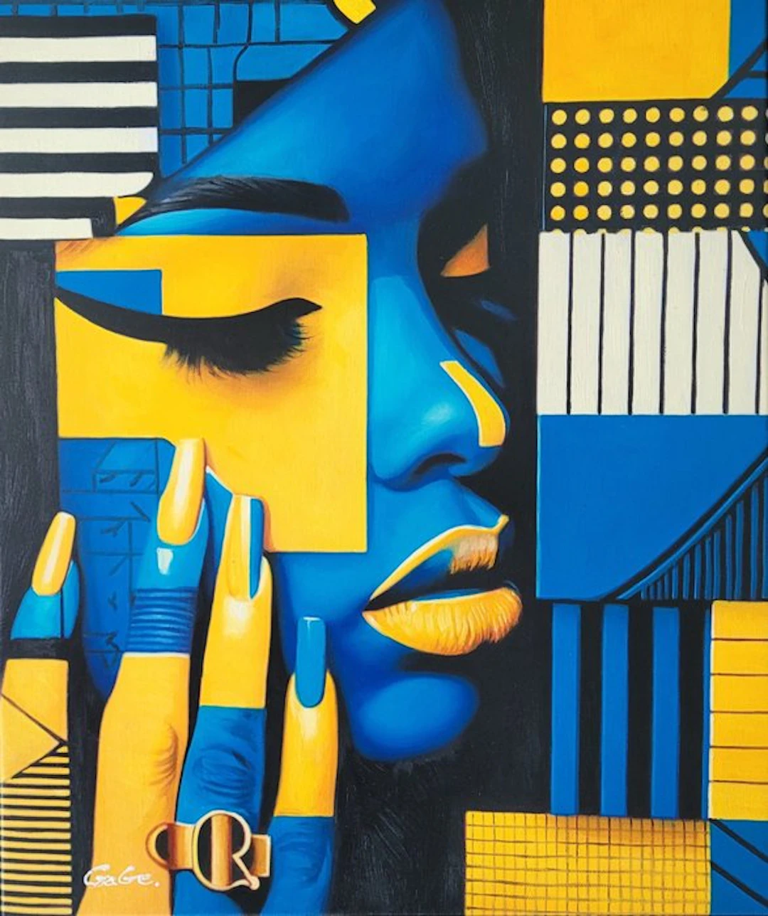 Jack Gage (1946) - Blue Contemplation