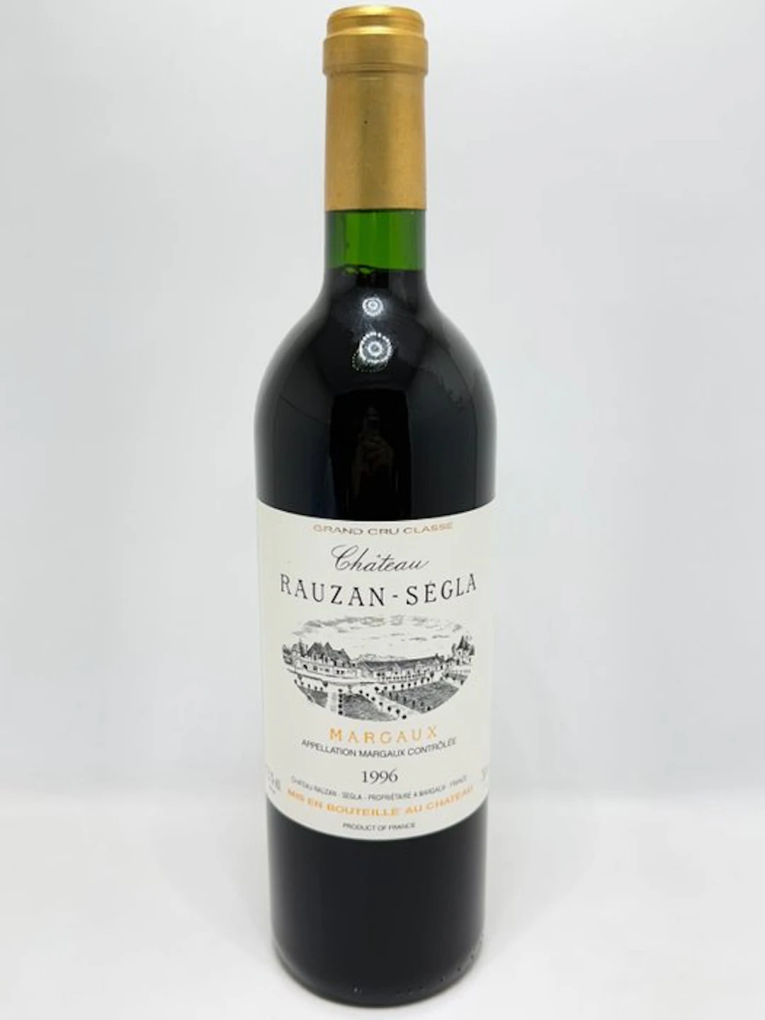 1996 Château Rauzan-Ségla - Margaux 2ème Grand Cru Classé - 1 Bottle (0.75L)