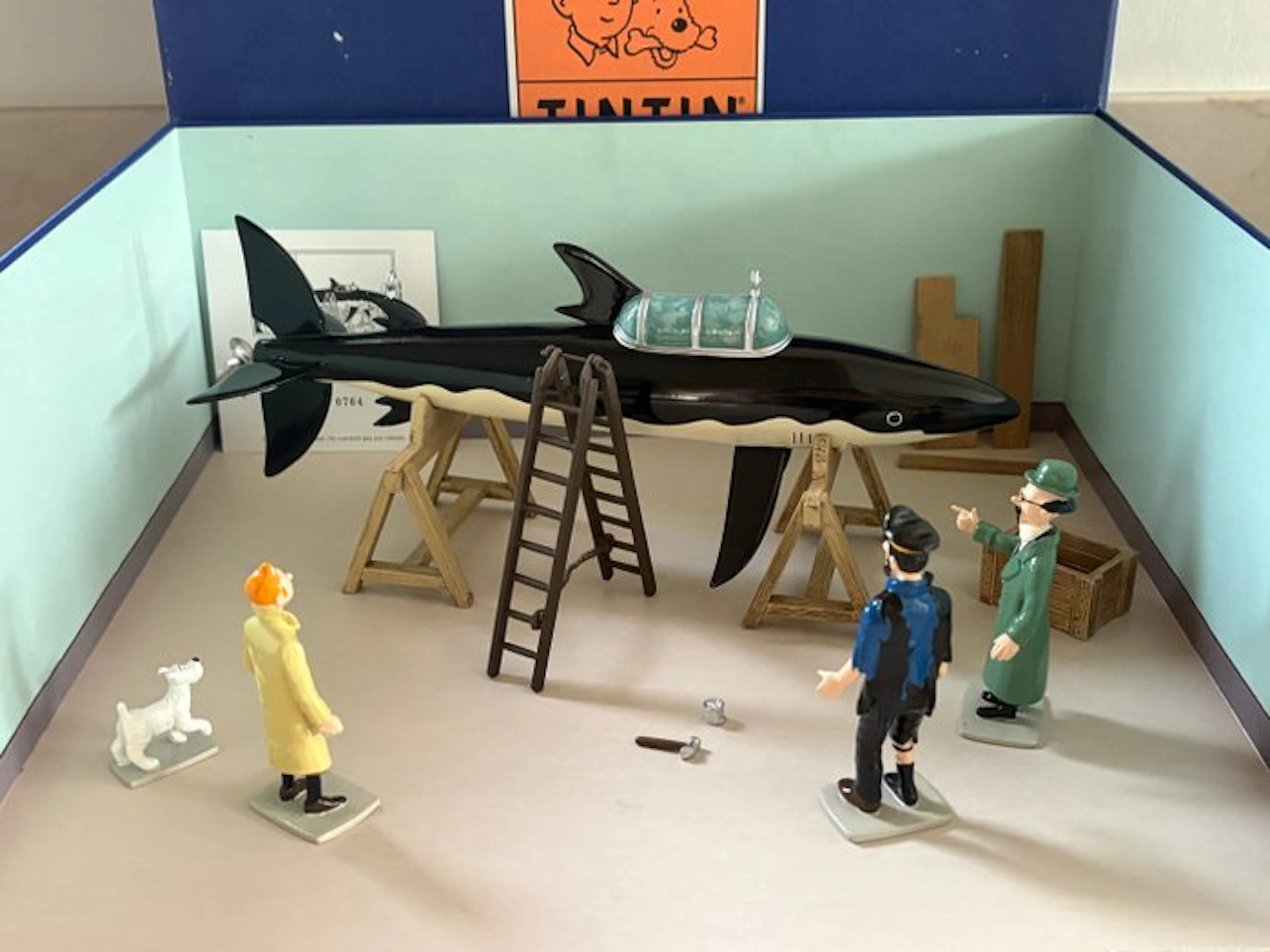 Moulinsart Plomb / Collection Scène Prestige - Tintin...