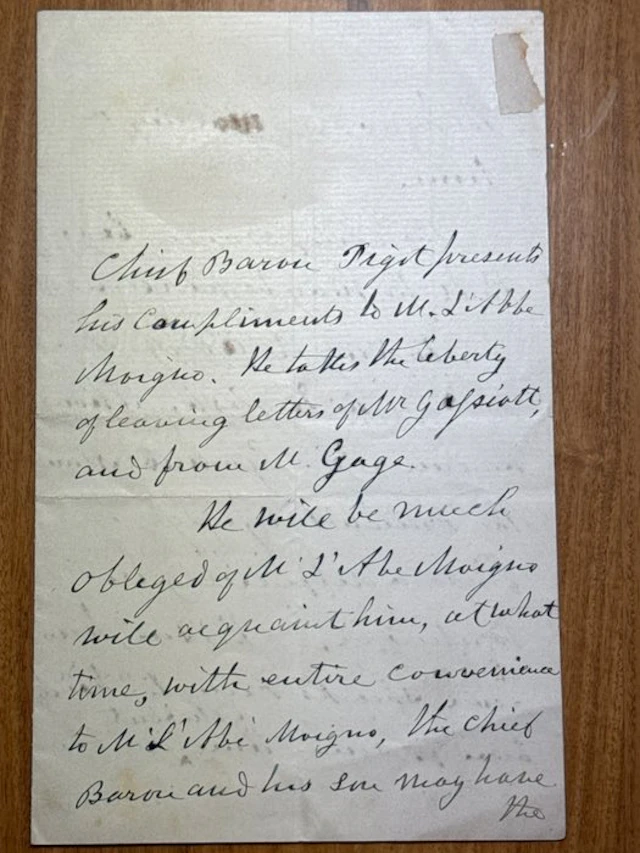 Chief Baron Pigot (1798–1873) Irish-British judge and...