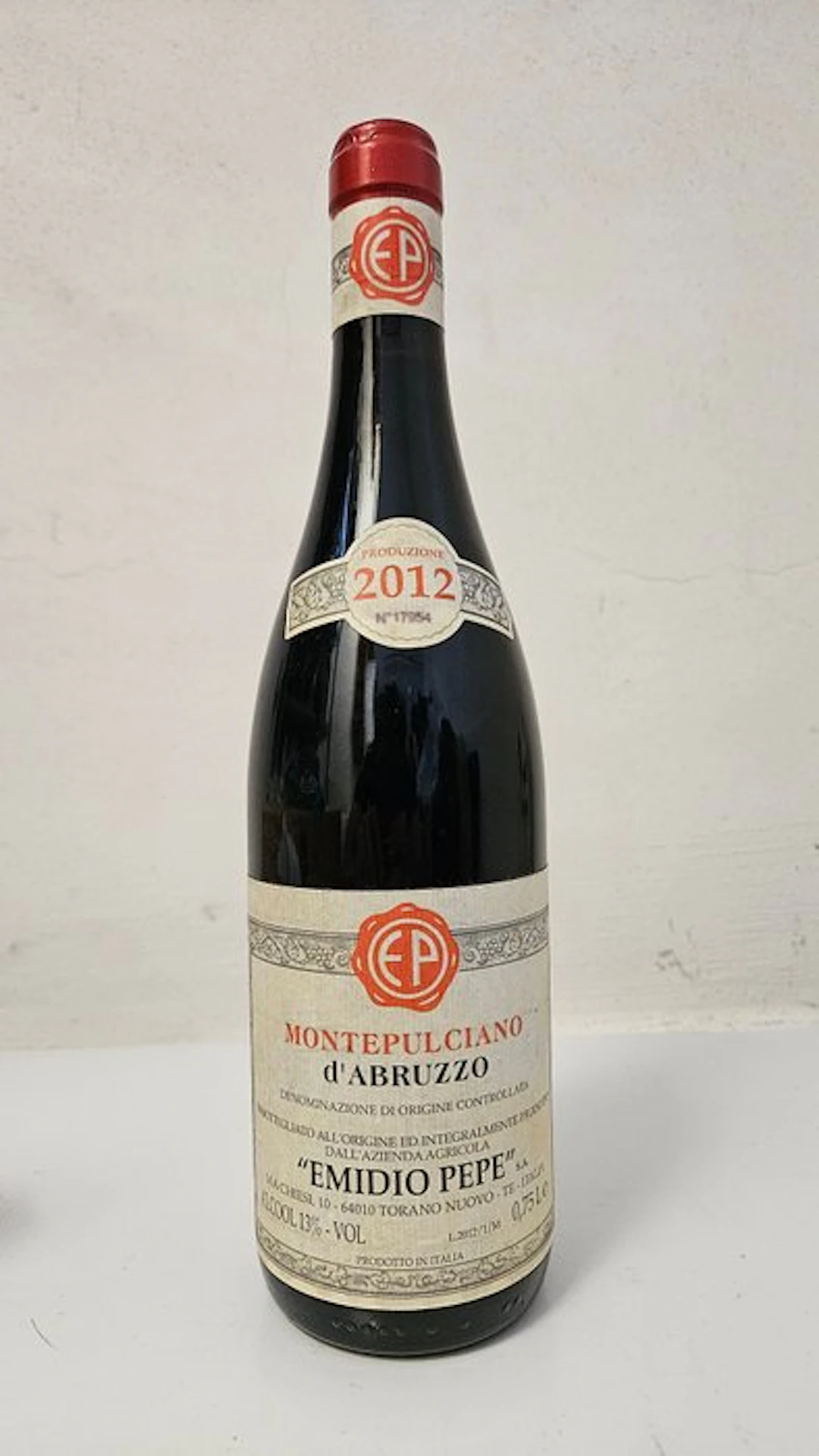 2012 Emidio Pepe, Montepulciano d'Abruzzo - Abruzzo - 1 Bottle (0.75L)